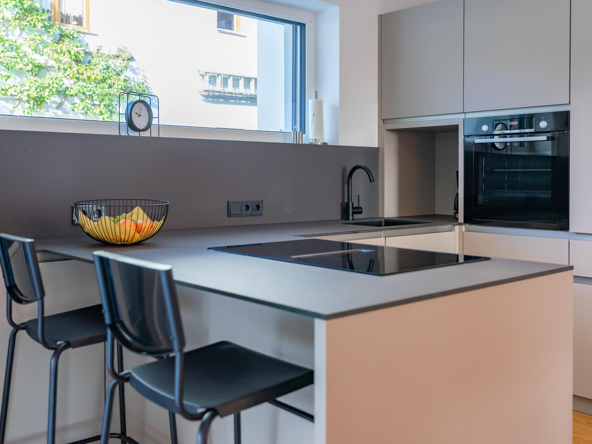 Outdoor terrace and views at Ferienwohnung Emilia in Niedernsill