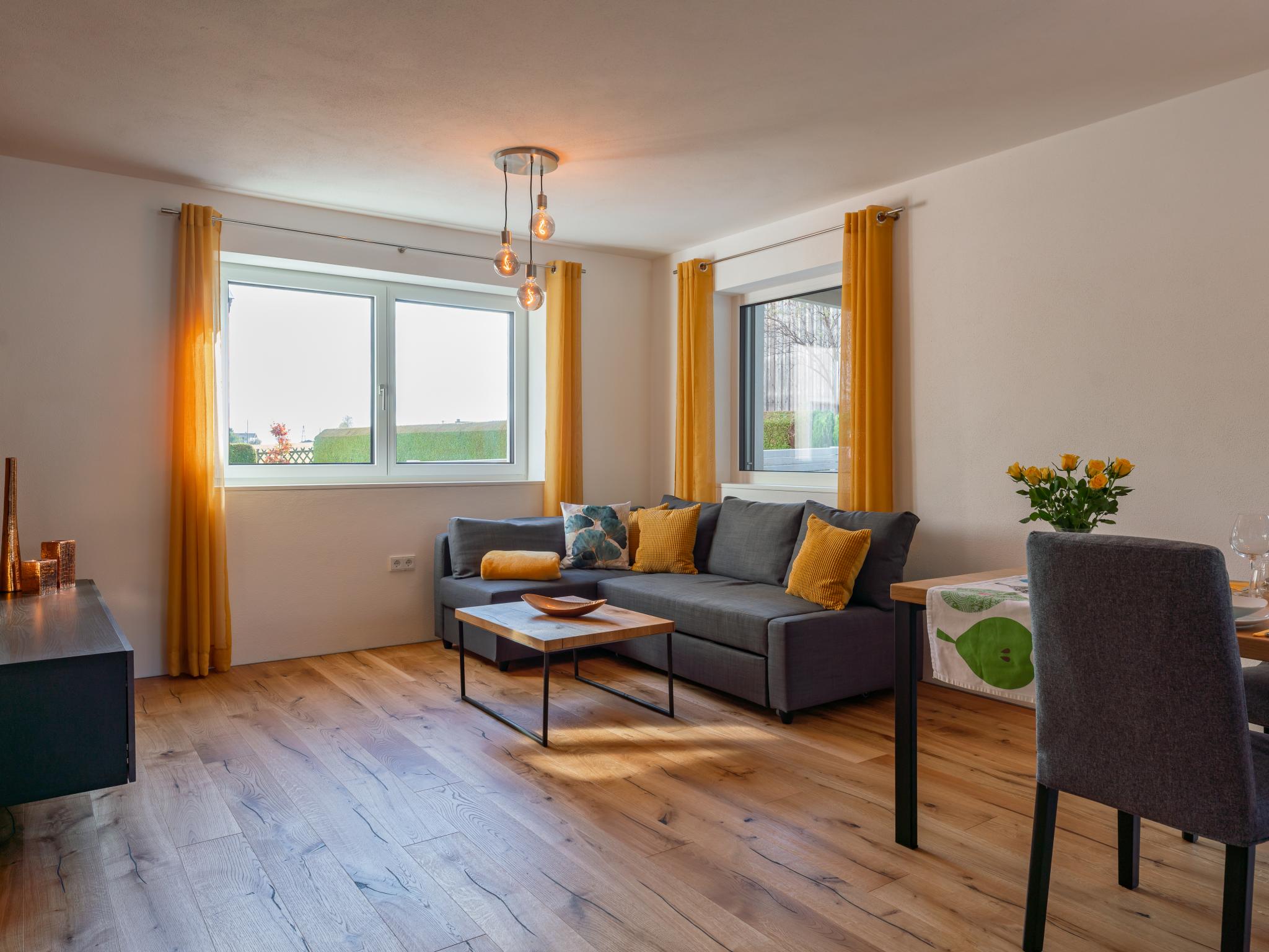 Modern kitchen at Ferienwohnung Emilia in Niedernsill