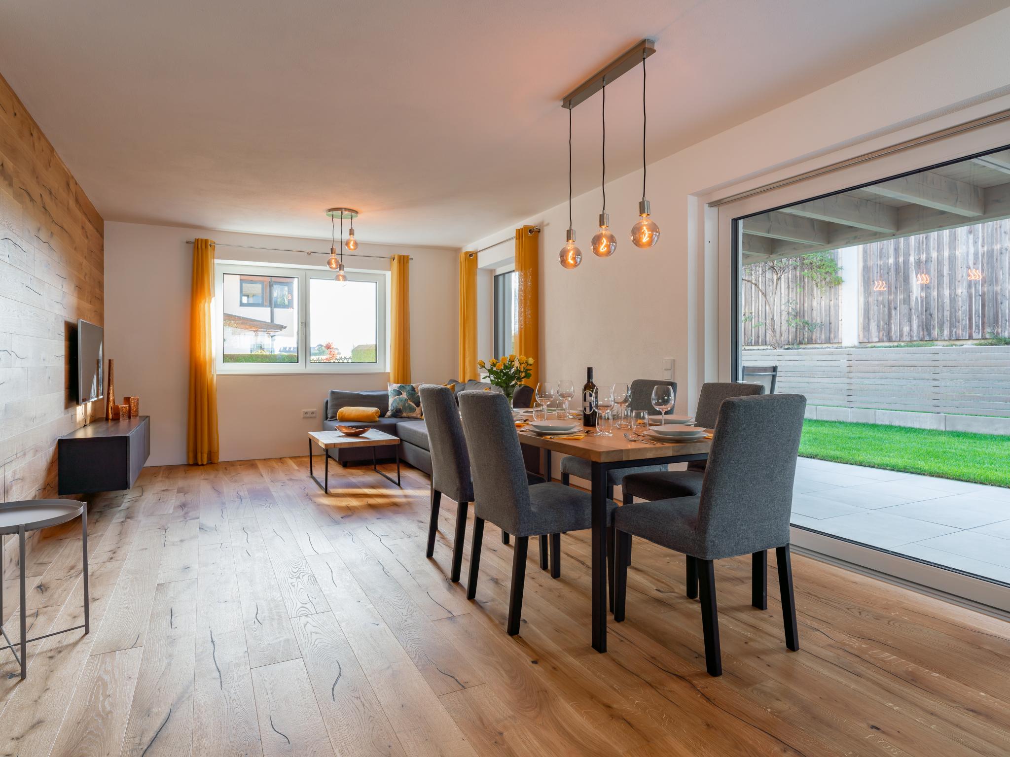 Swimming pool area at Ferienwohnung Emilia in Niedernsill