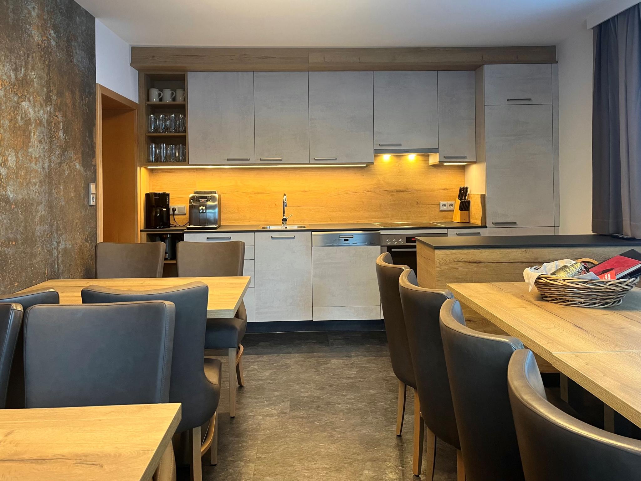 Living area at Chalet Saliterer in Grossarl