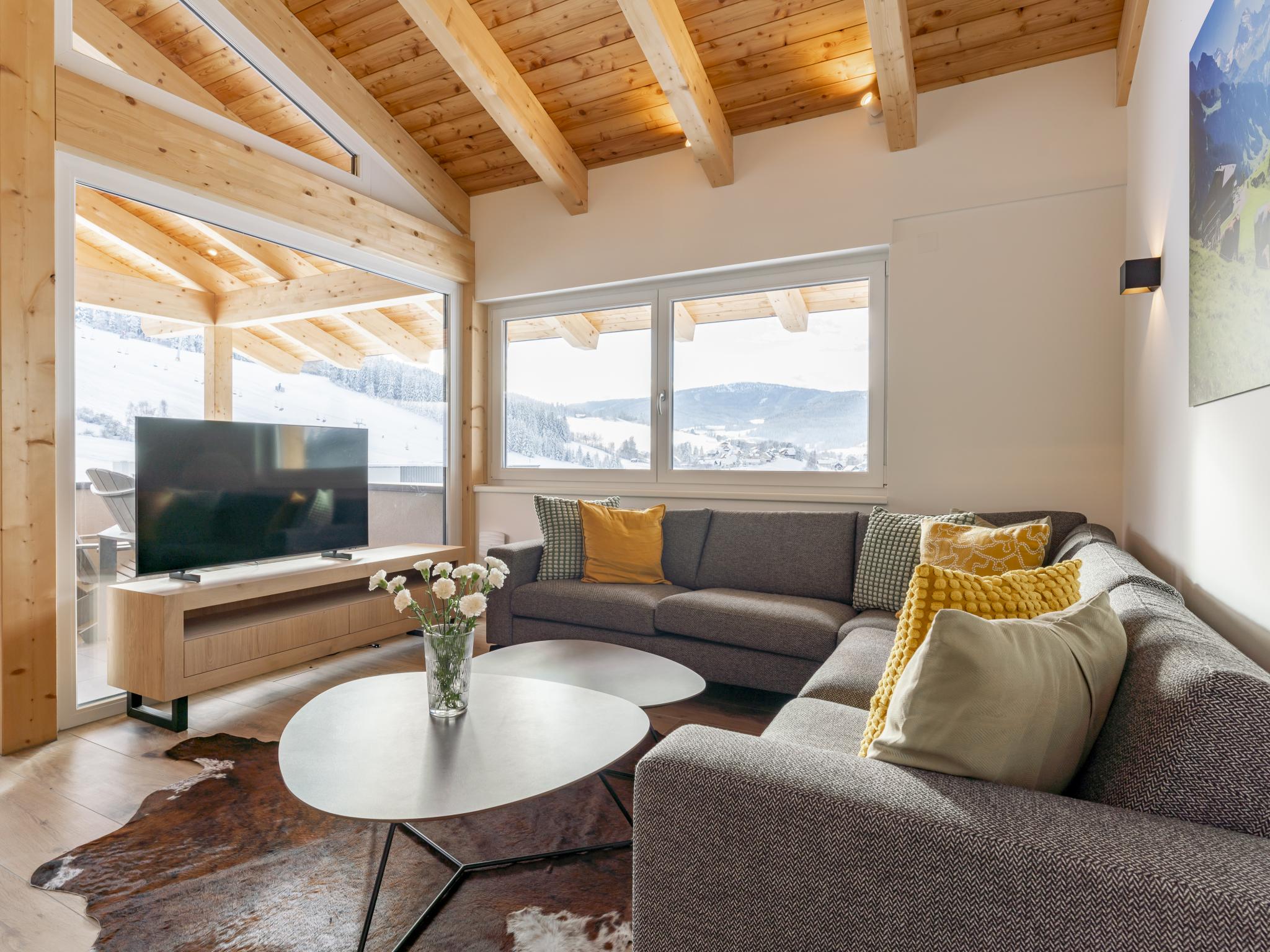 Living area at Grebenzen Lodge Pabstin 36B in Sankt Lambrecht