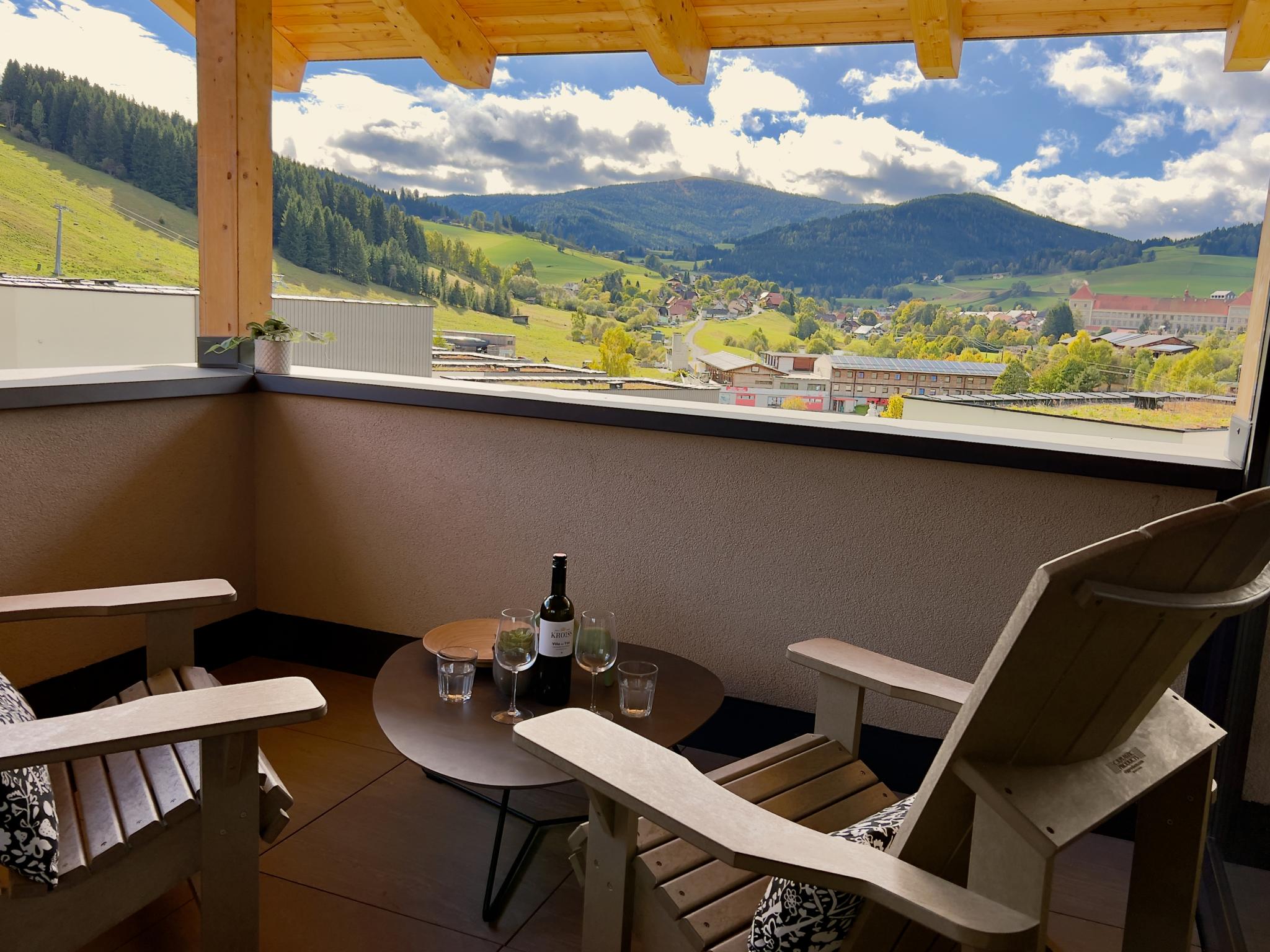 Modern kitchen at Grebenzen Lodge Pabstin 36B in Sankt Lambrecht