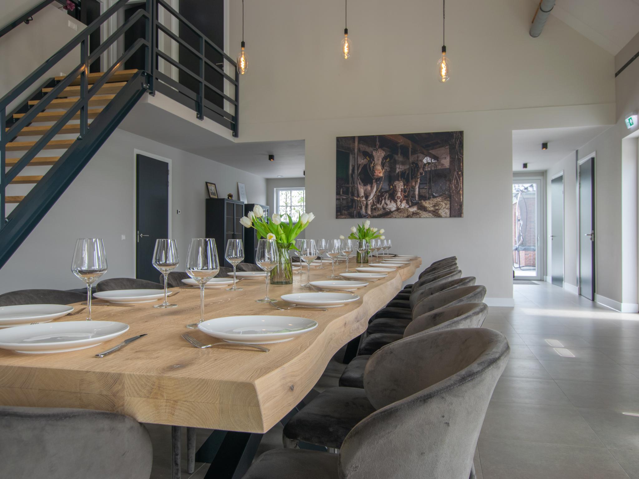 Modern kitchen at Jonkershof in Lage Zwaluwe