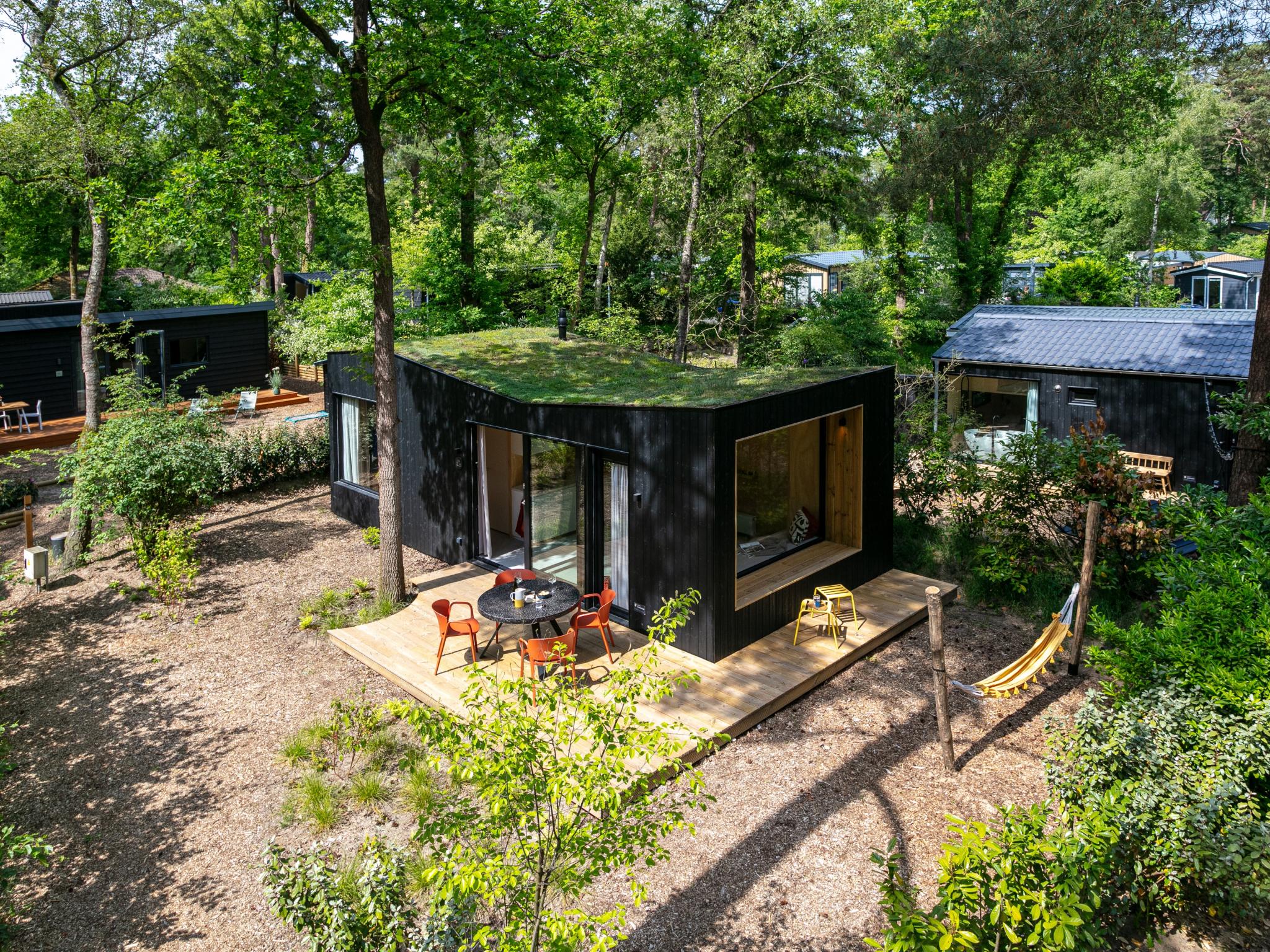 Living area at TED Tiny House in Nunspeet