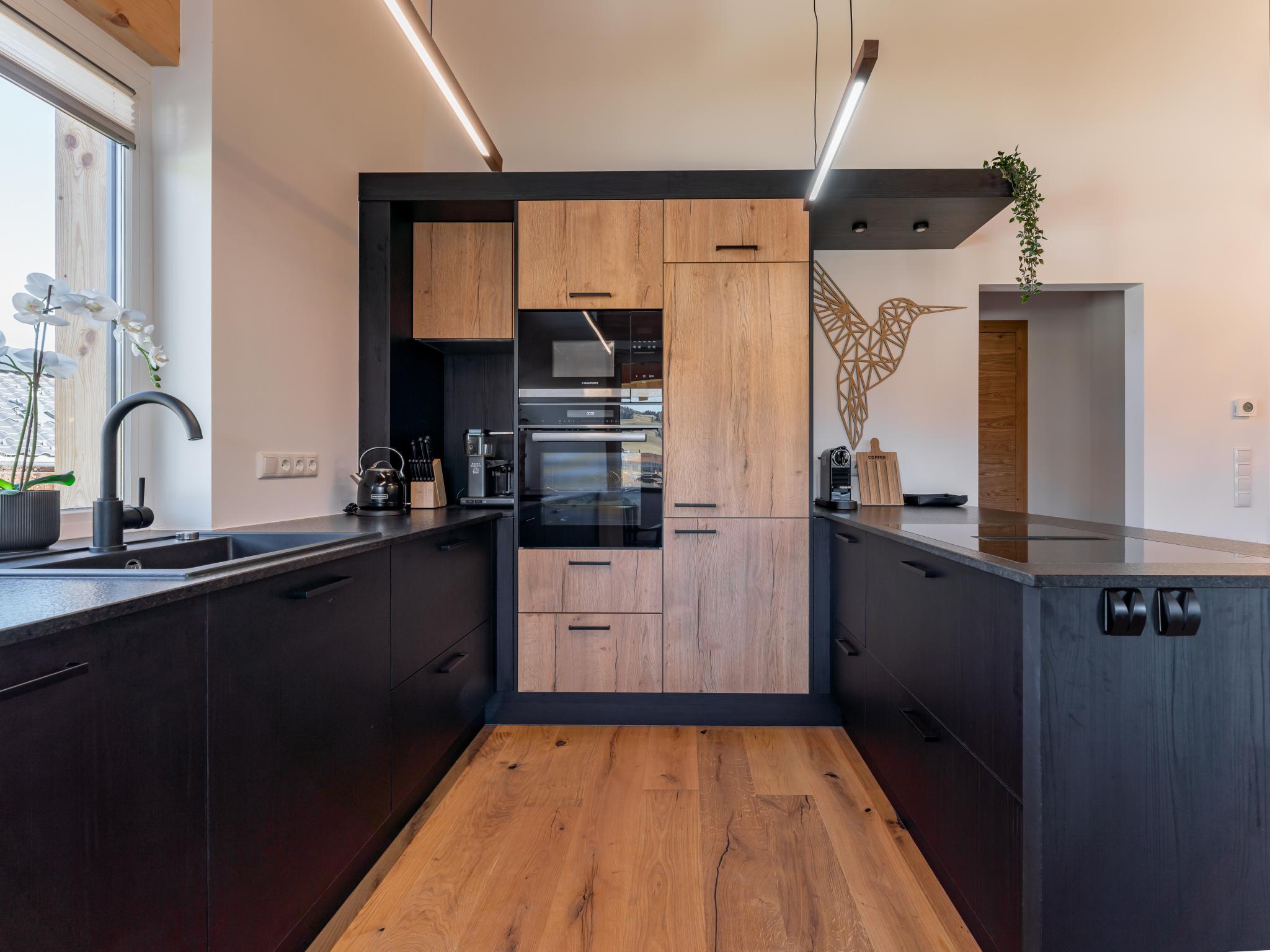 Bedroom with comfortable beds at Chalet Kolibri in Sankt Lambrecht