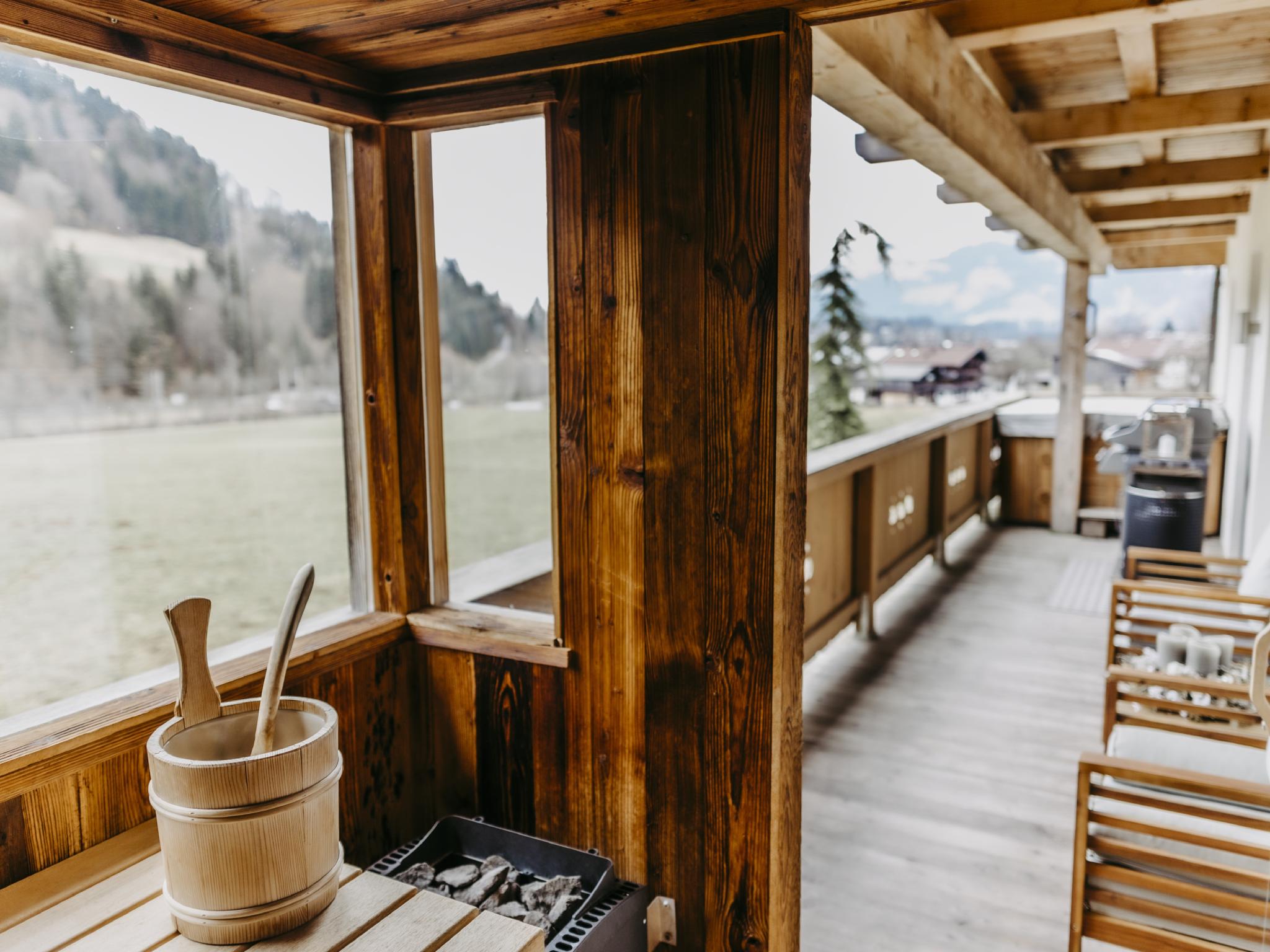 Modern kitchen at Chalet-Apartment Alpenrose am Lift in Kirchberg in Tirol