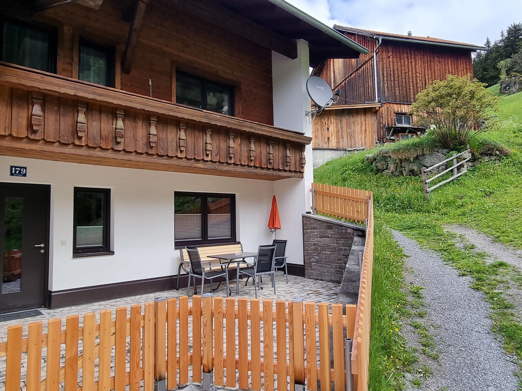 Living area at Ferienhaus Wolf in Tobadill
