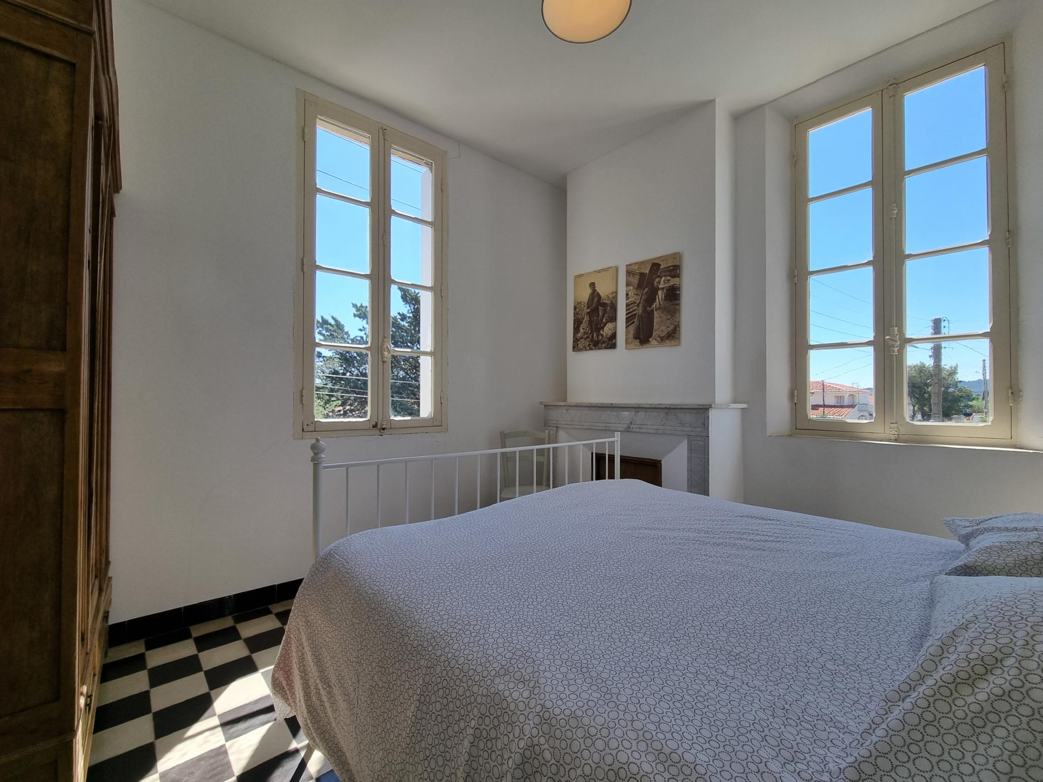 Outdoor terrace and views at Printemps in Olonzac