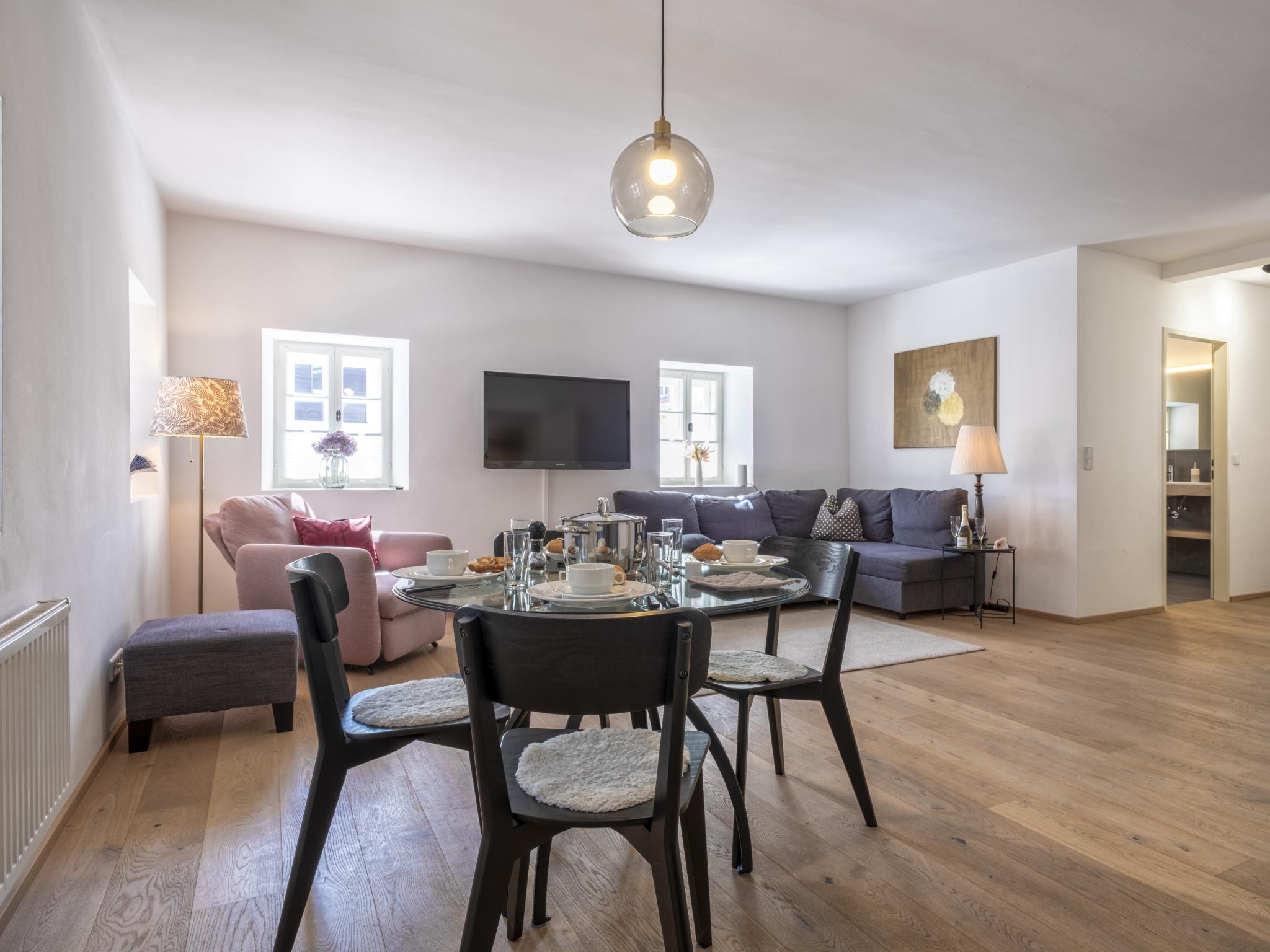 Bedroom with comfortable beds at Zentral in Hopfgarten im Brixental