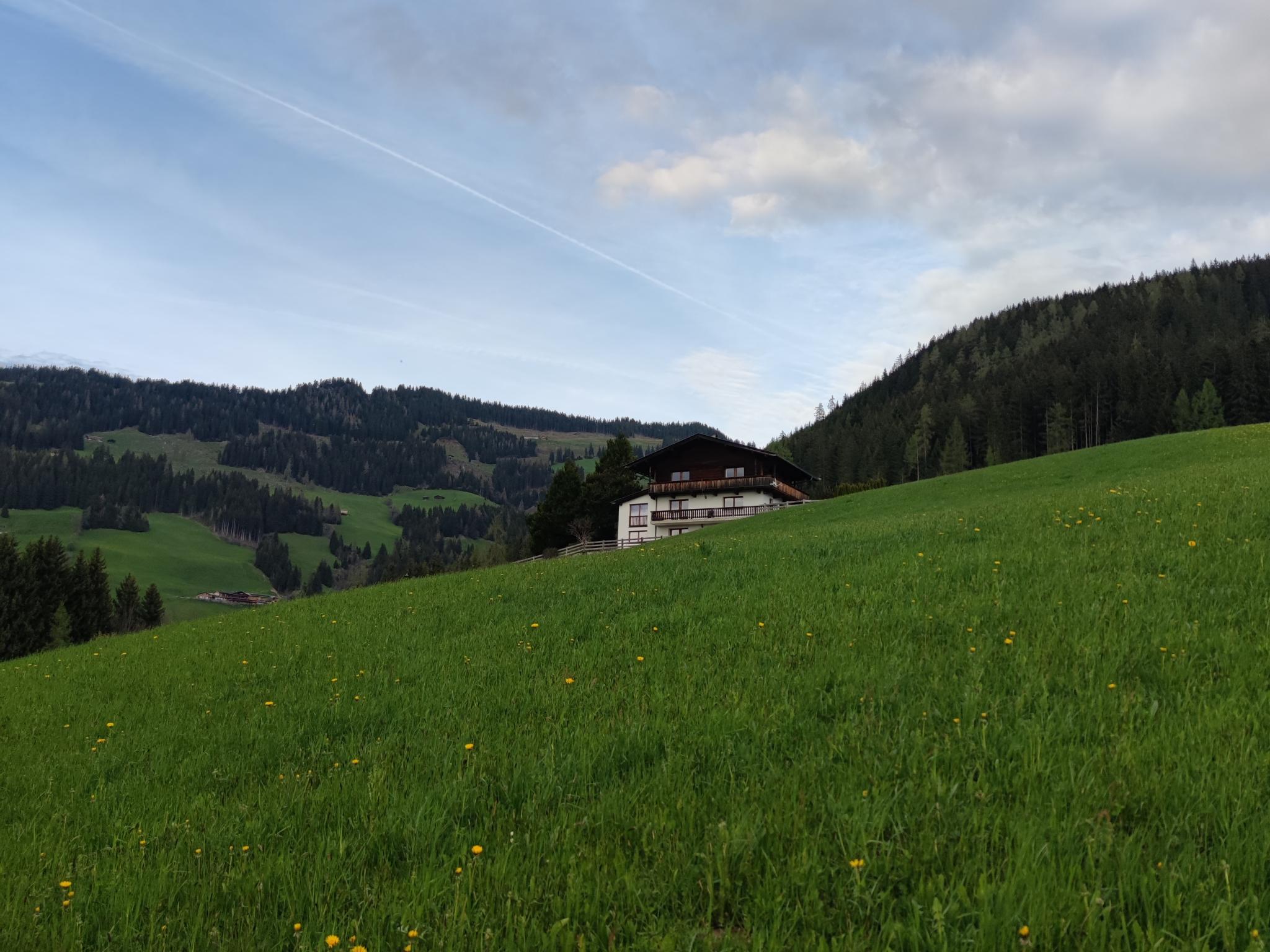 Swimming pool area at Chalet Mountain View in Alpbach