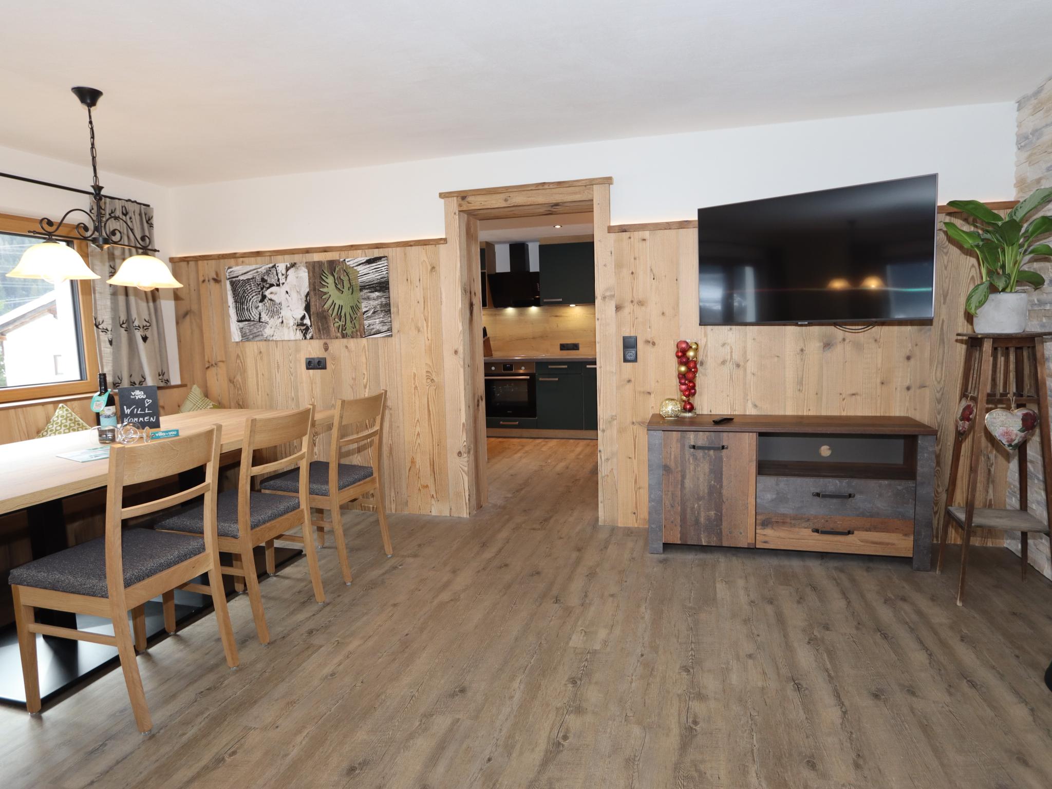 Outdoor terrace and views at Apart Loisa in Pettneu am Arlberg