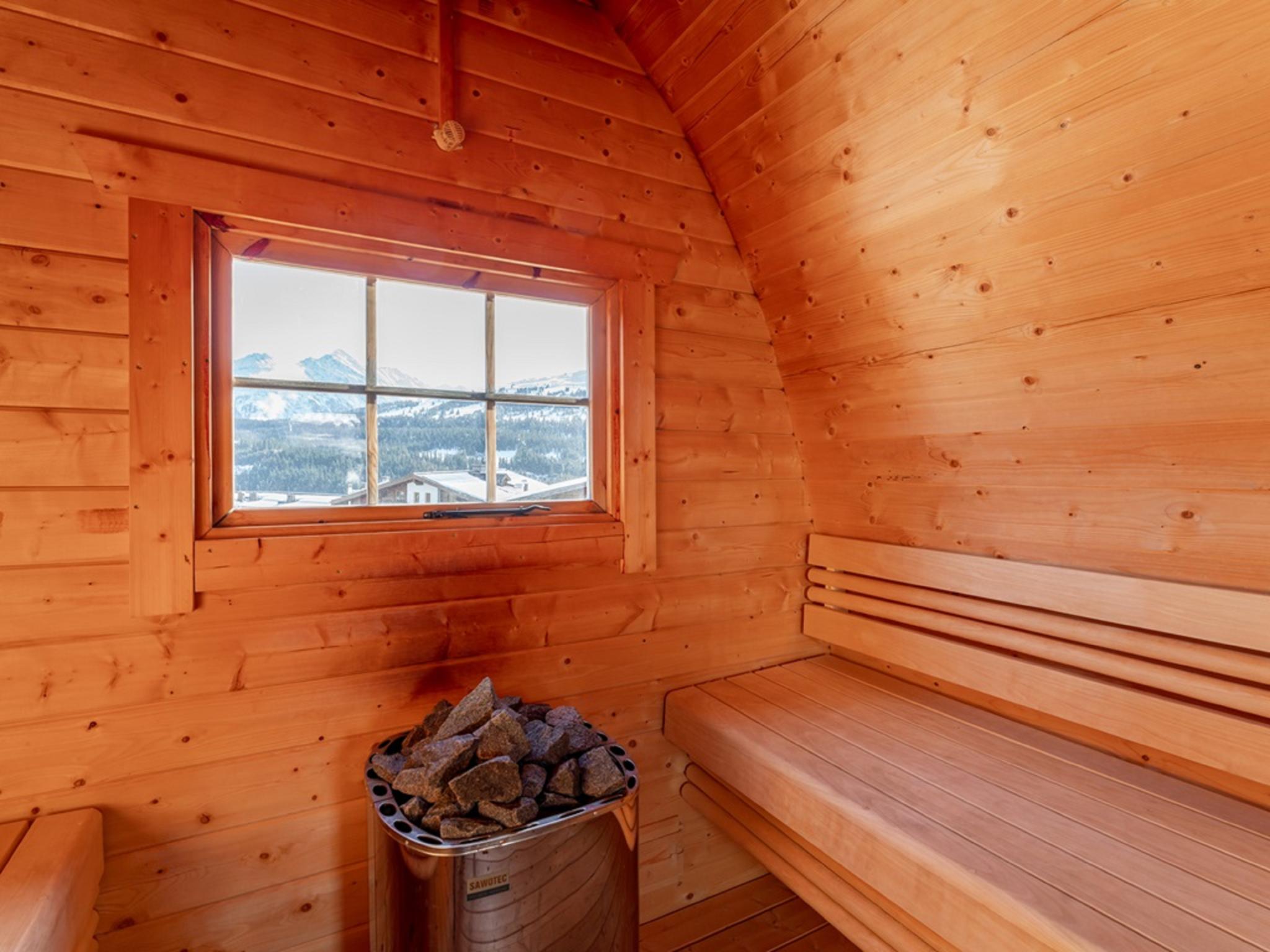 Swimming pool area at Chalet H Königsleiten in Königsleiten