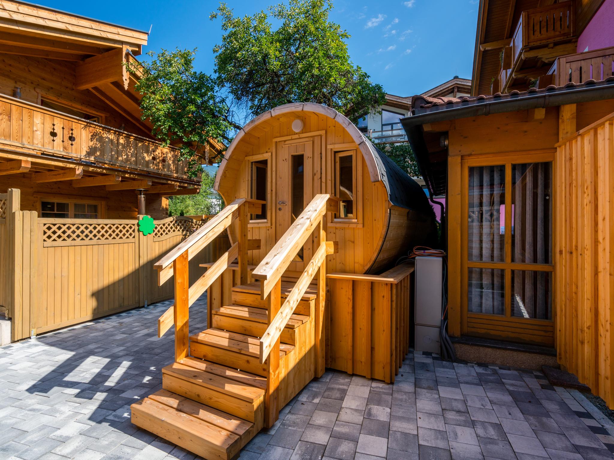 Living area at Adventure Lodge Kaprun in Kaprun