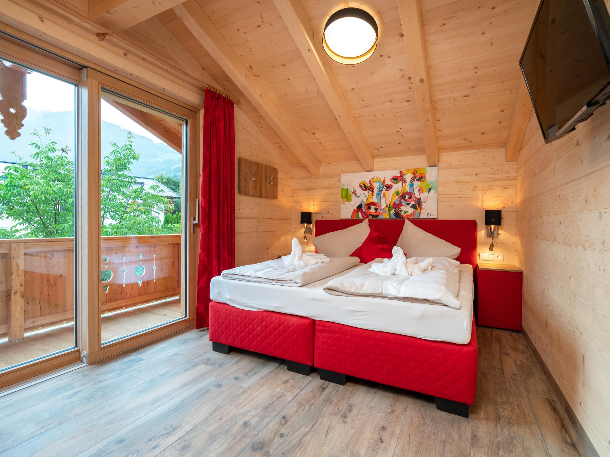 Modern kitchen at Adventure Lodge Kaprun in Kaprun