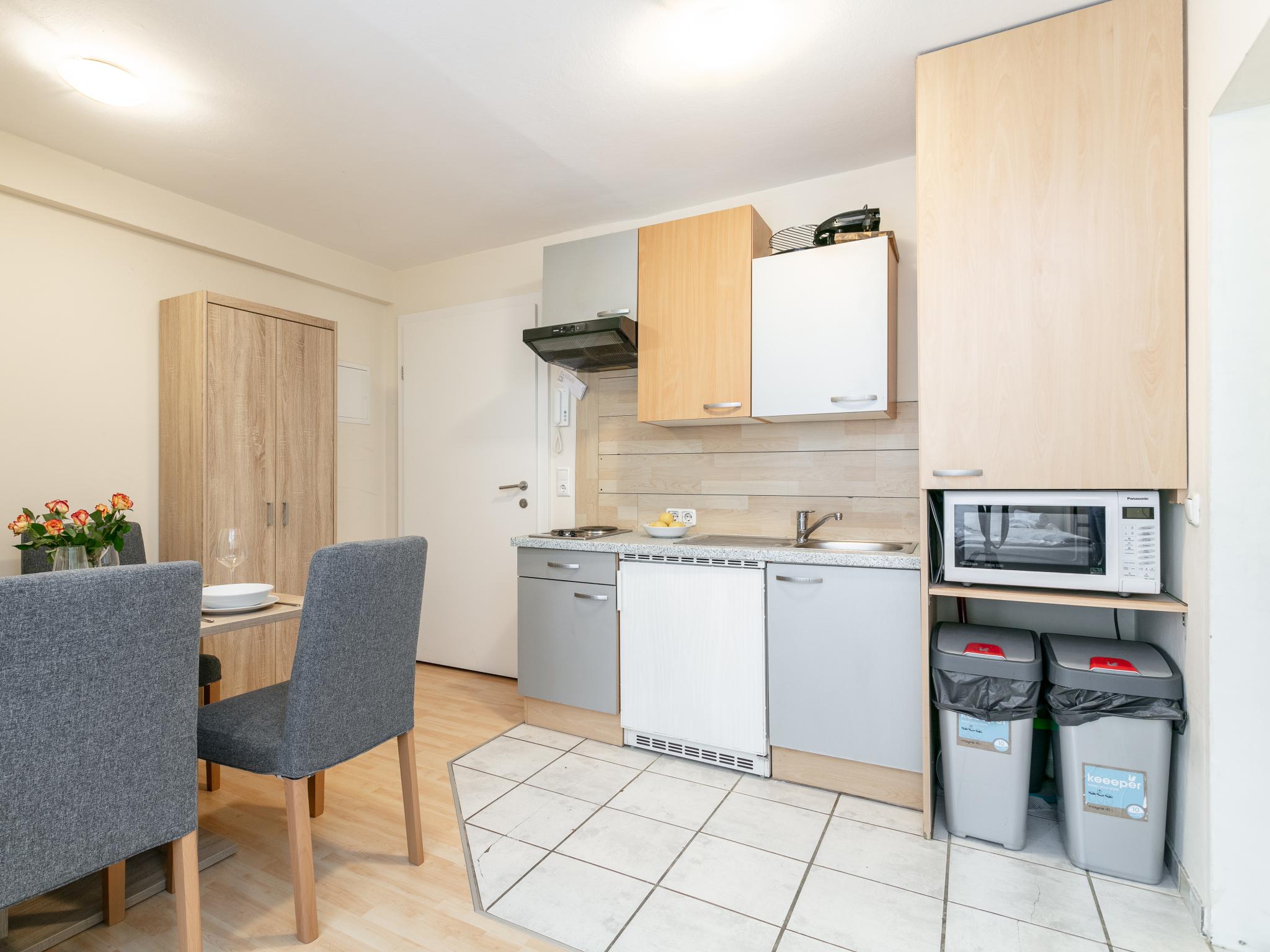 Outdoor terrace and views at Town House 1 in Hopfgarten im Brixental