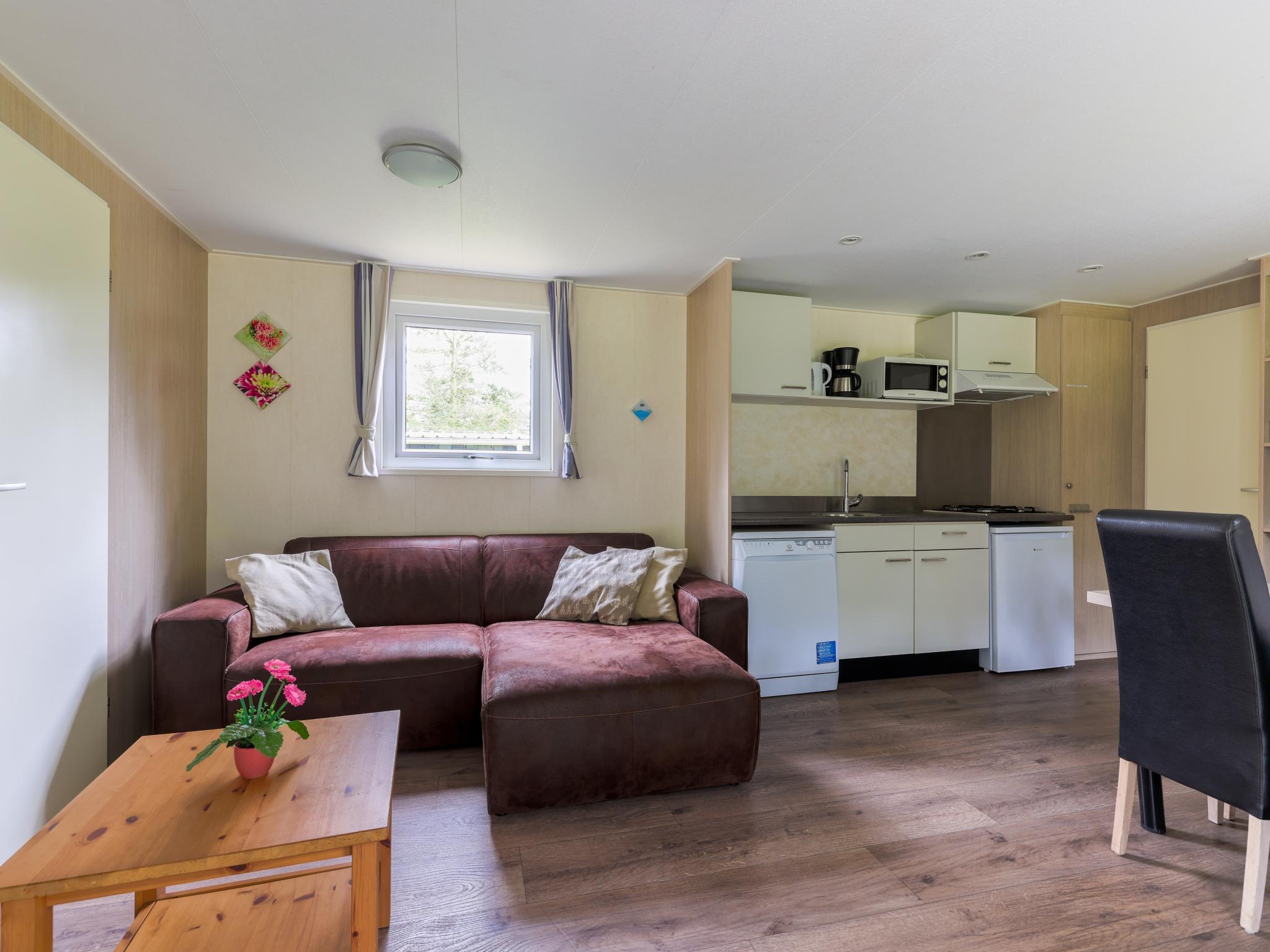 Modern kitchen at Easy Chalet in Vessem