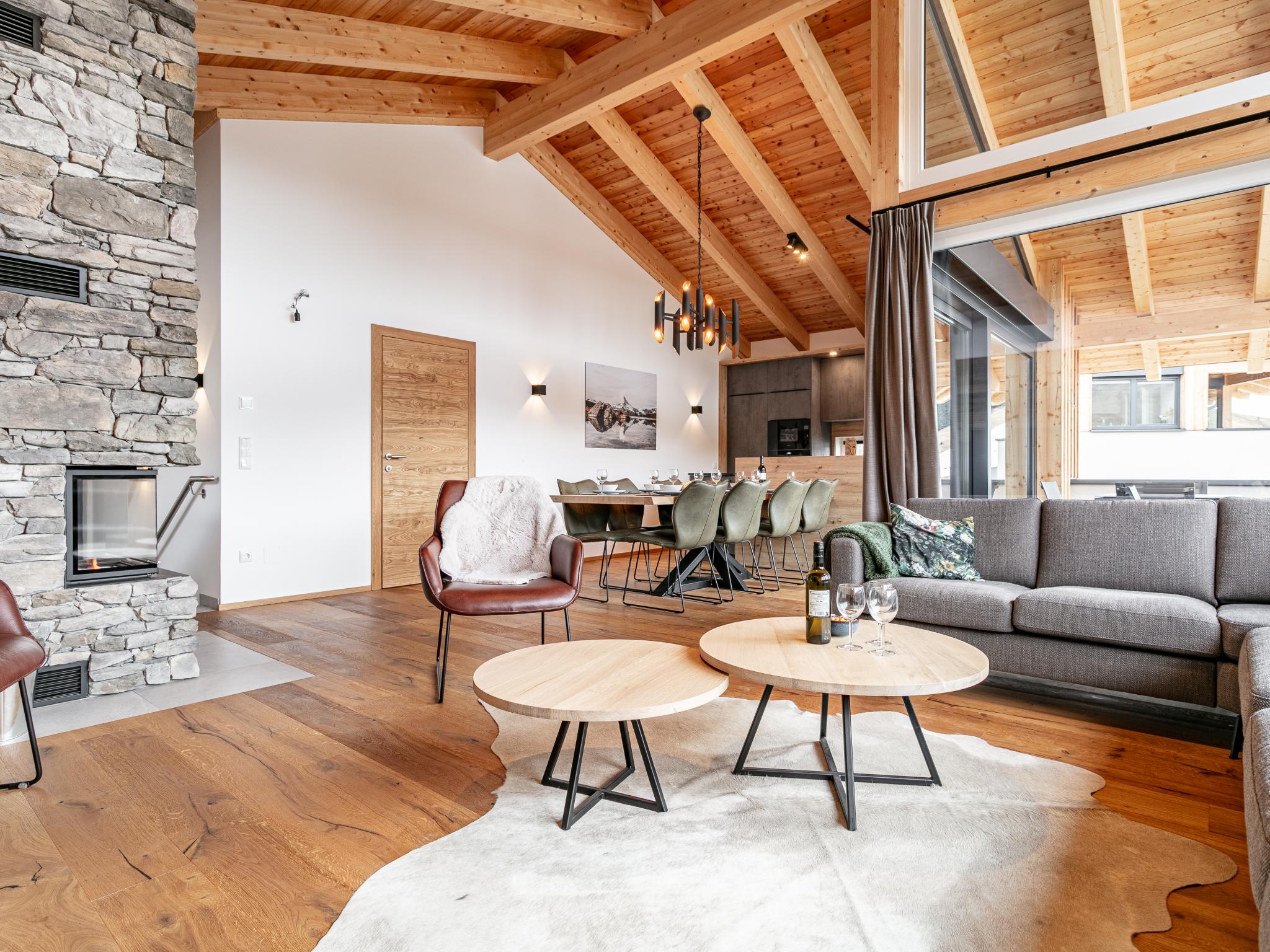 Modern kitchen at Grebenzen Lodge 35 in Sankt Lambrecht