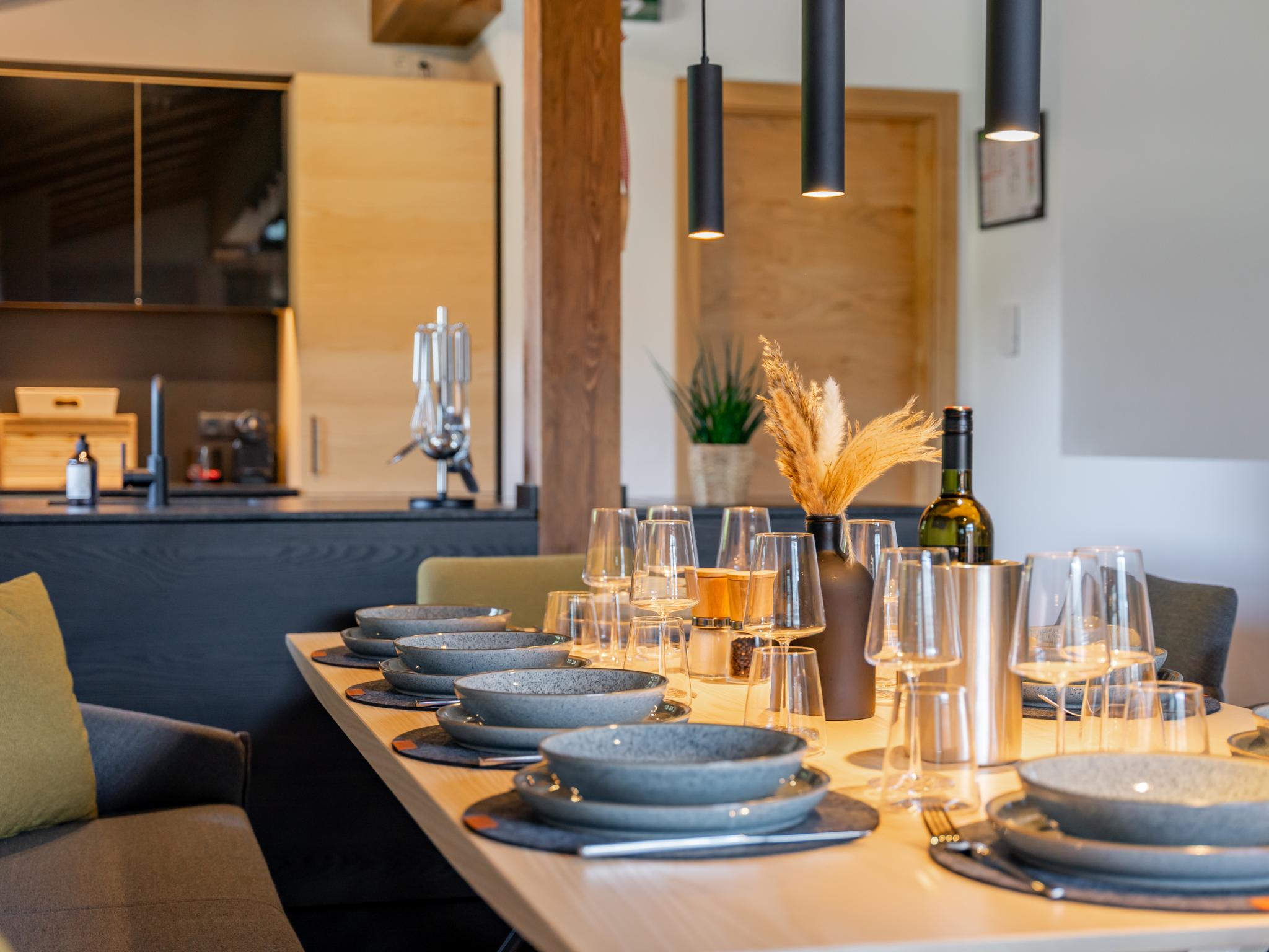 Modern kitchen at Wagrainer TauernLodge 42C in Wagrain
