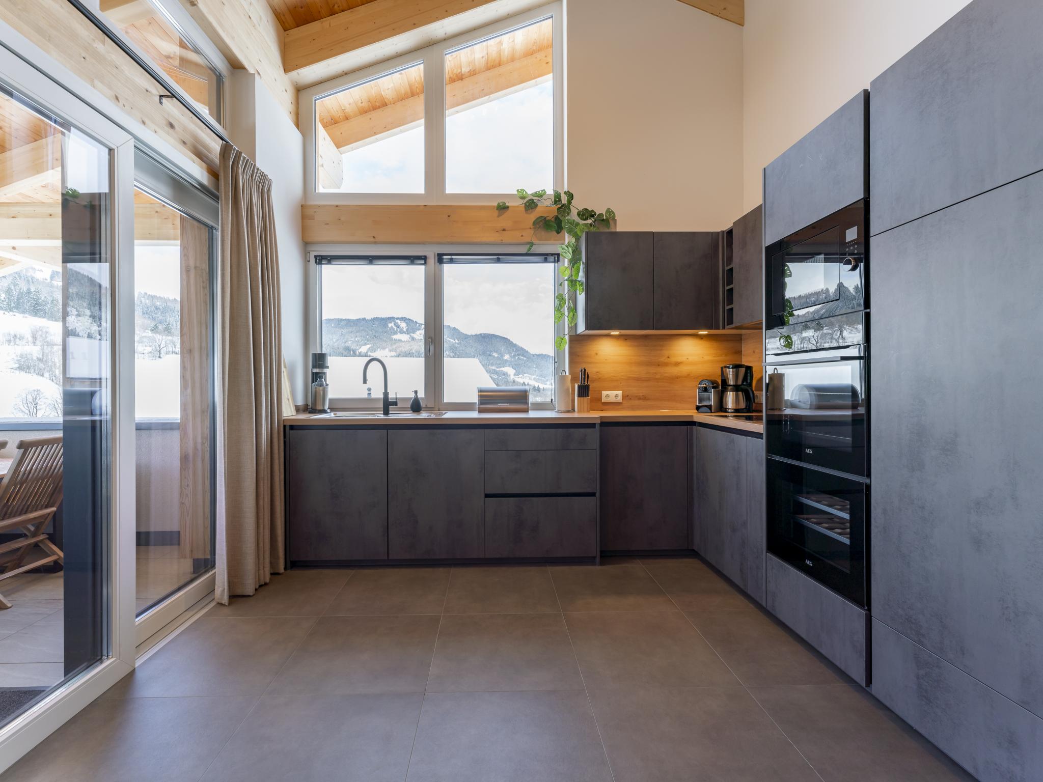 Bedroom with comfortable beds at Alpenchalet Lambert in Sankt Lambrecht