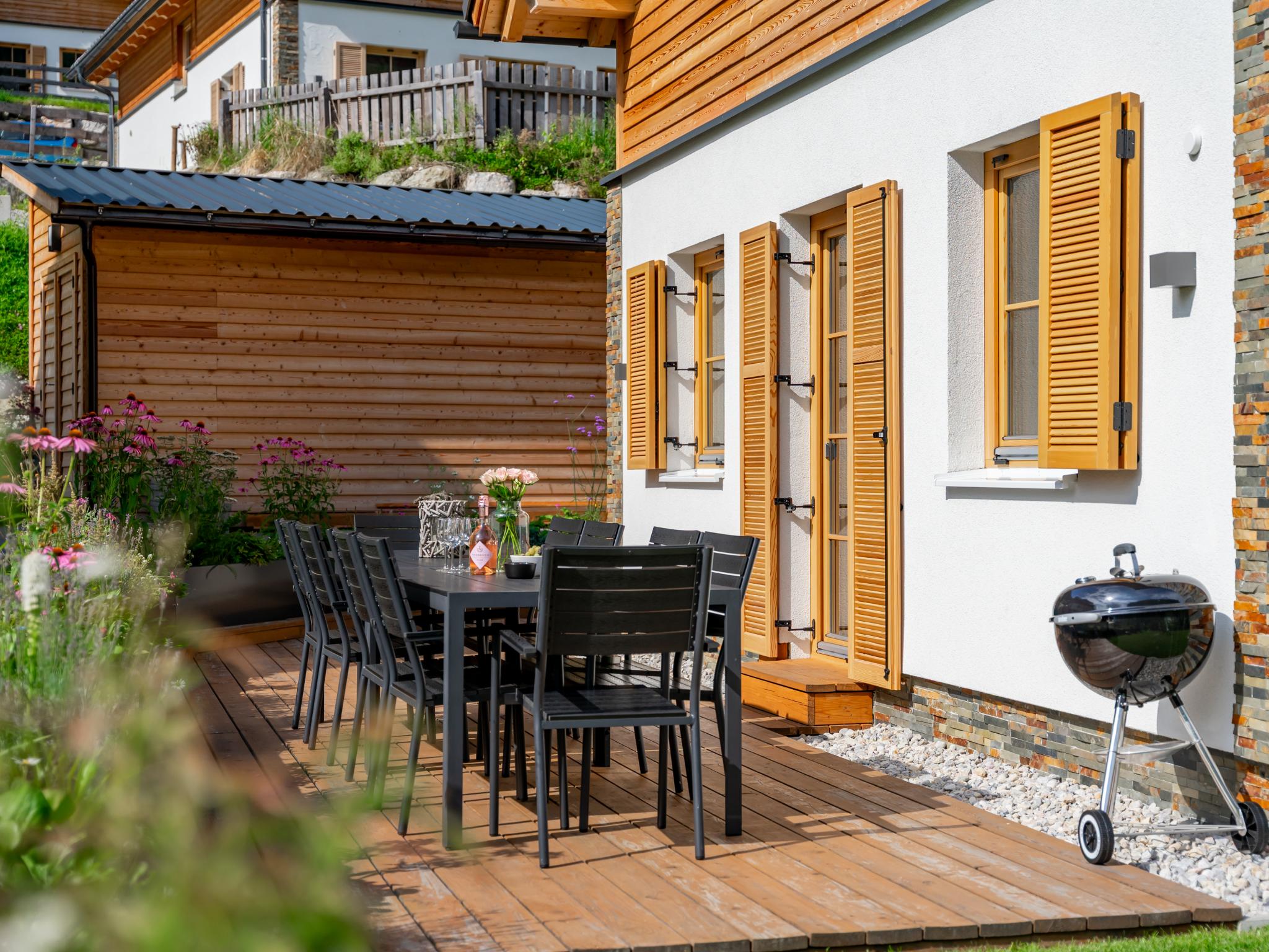 Swimming pool area at Auerhahn in Donnersbachwald