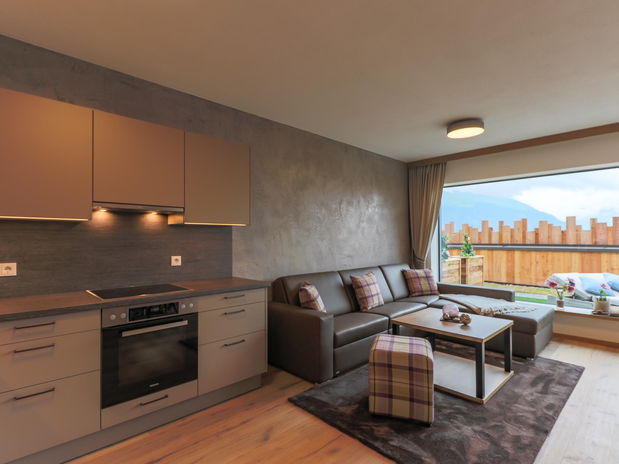 Living area at Kitzbüheler Alpenlodge Top A2 in Mittersill