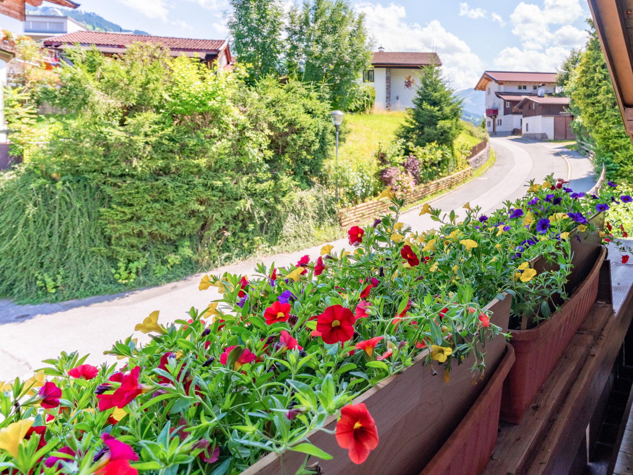 Bedroom with comfortable beds at Rettenstein und Gaisbergblick in Kirchberg in Tirol