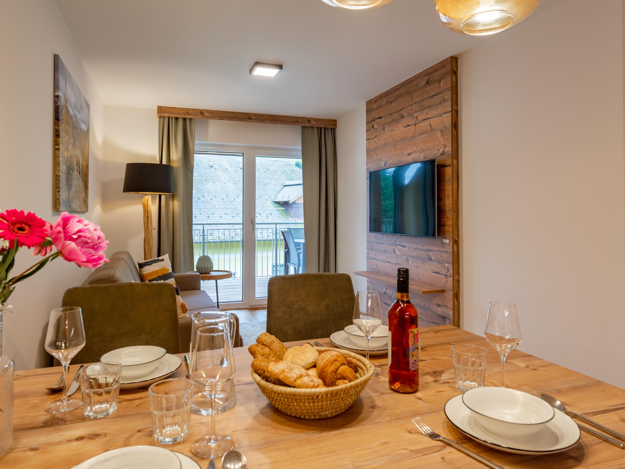 Living area at Ski Nature Apartment Lungau Top 14 in Mauterndorf