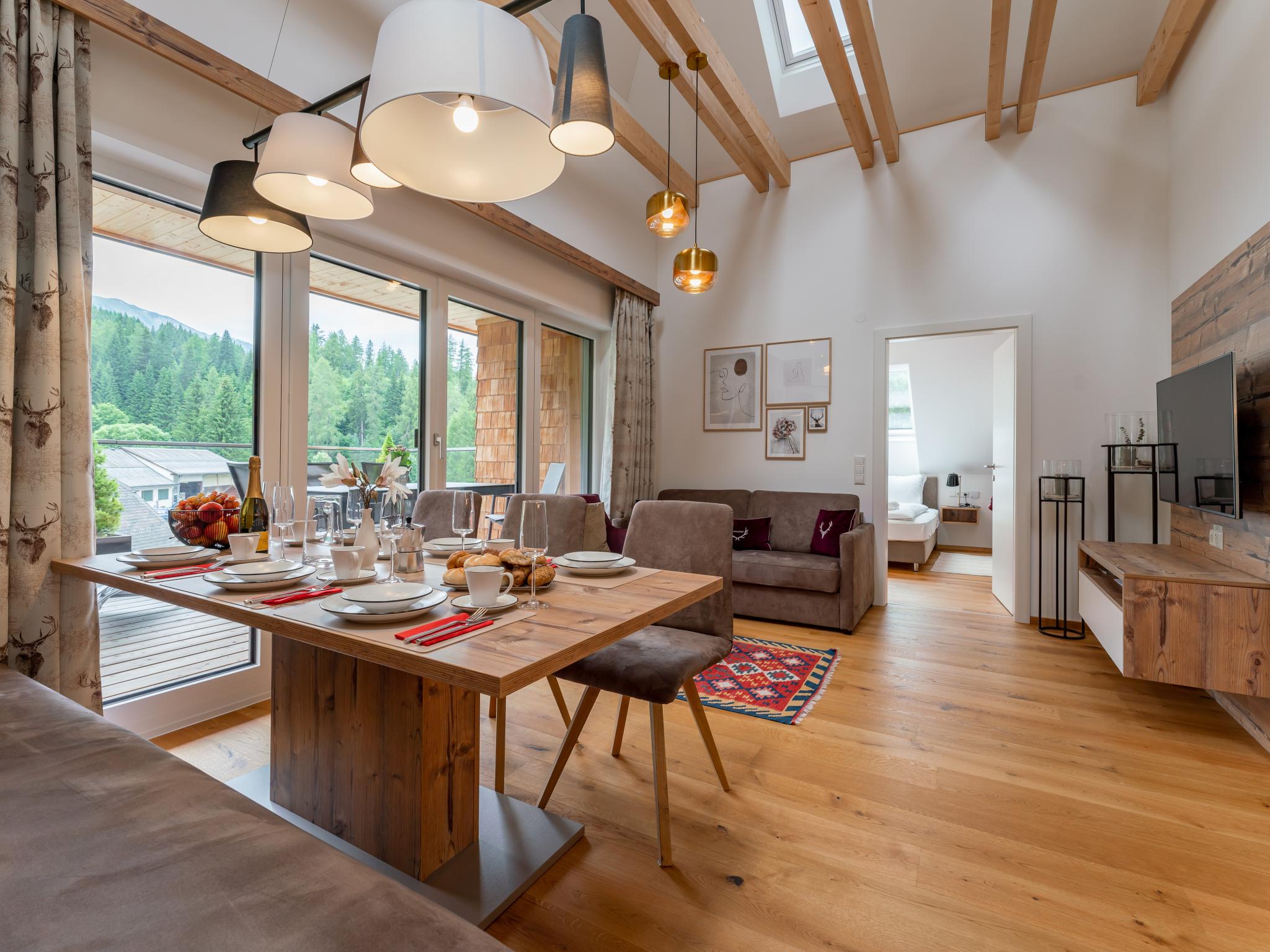 Living area at Ski Nature Apartment Lungau Top 18 in Mauterndorf