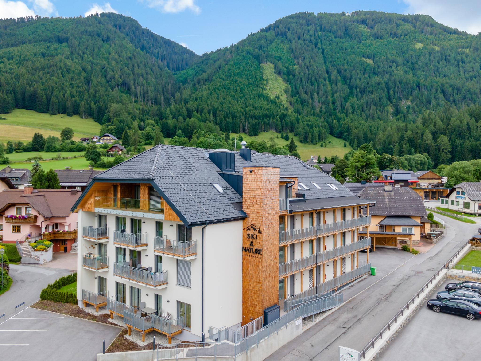 Swimming pool area at Ski Nature Apartment Lungau Top 18 in Mauterndorf