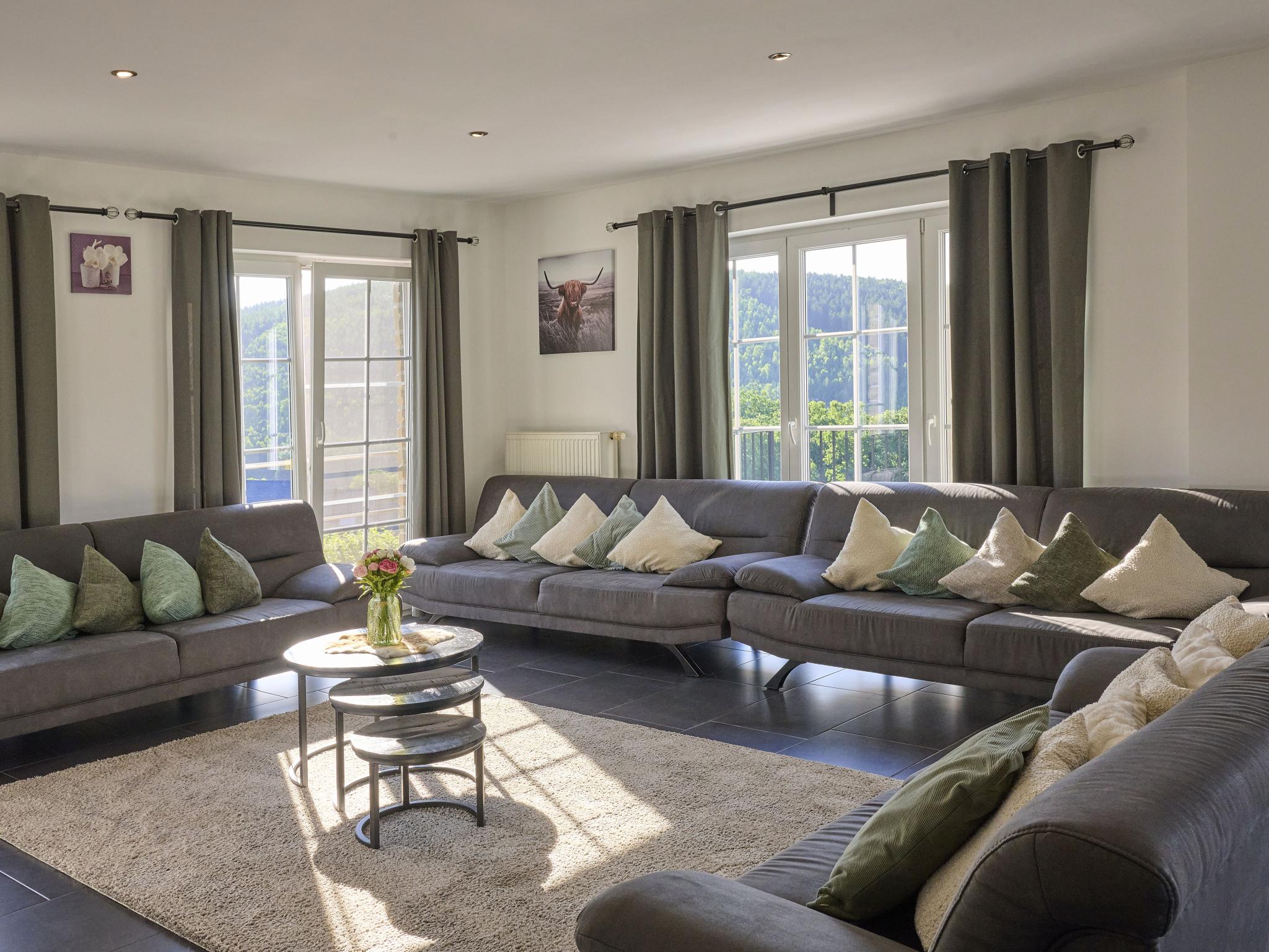 Living area at Sur les Thiers in Lierneux