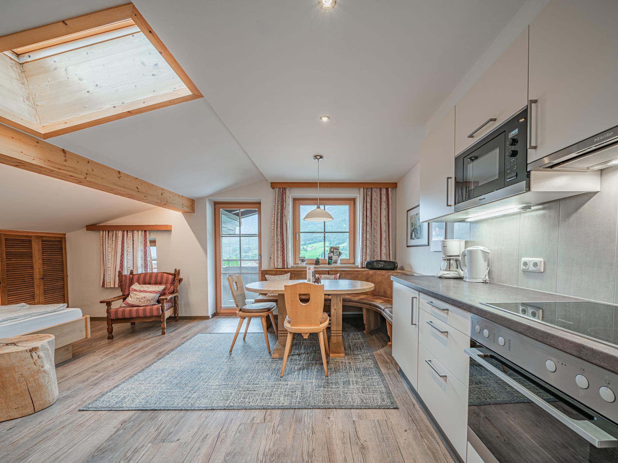 Modern kitchen at Röck III IV in Neukirchen am Großvenediger