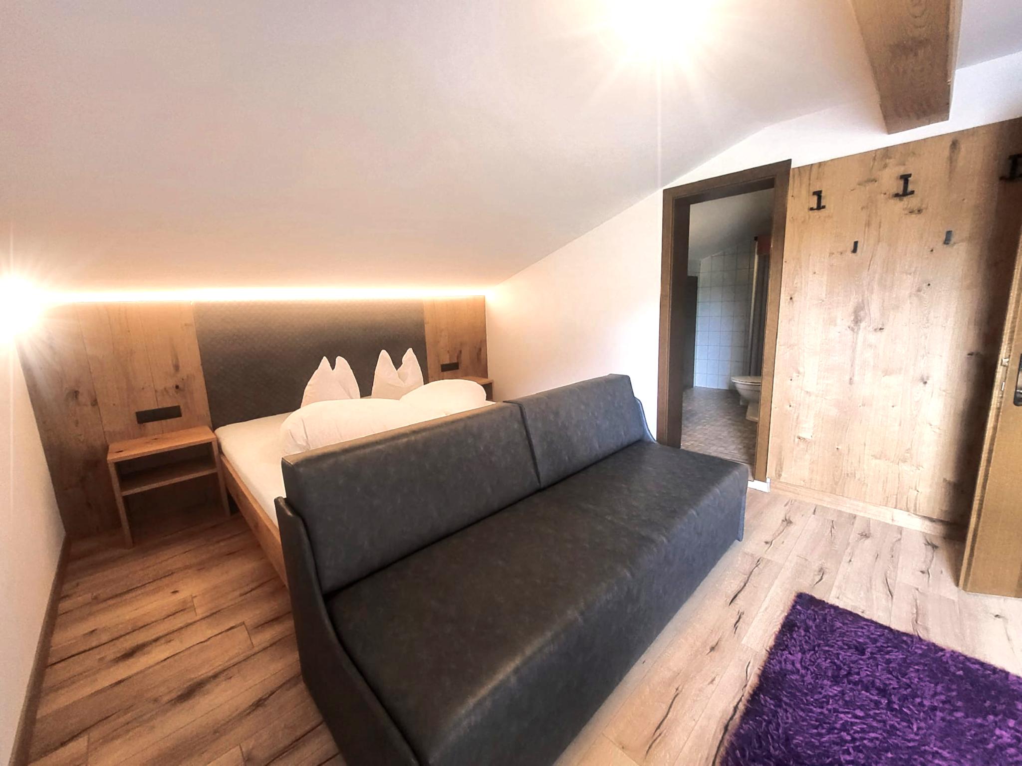 Outdoor terrace and views at Honsnerhof in Finkenberg