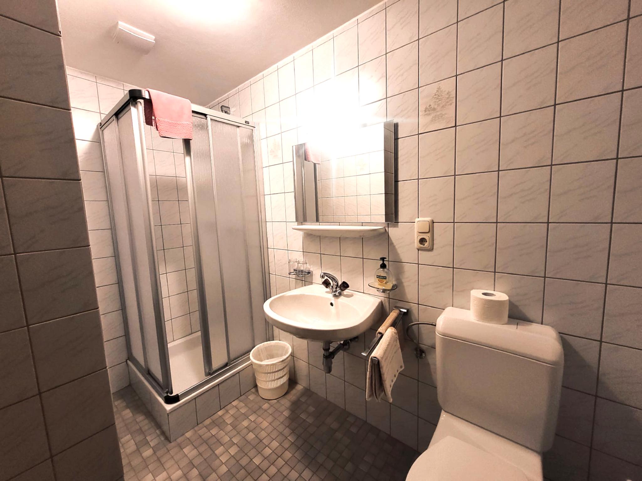 Swimming pool area at Honsnerhof in Finkenberg