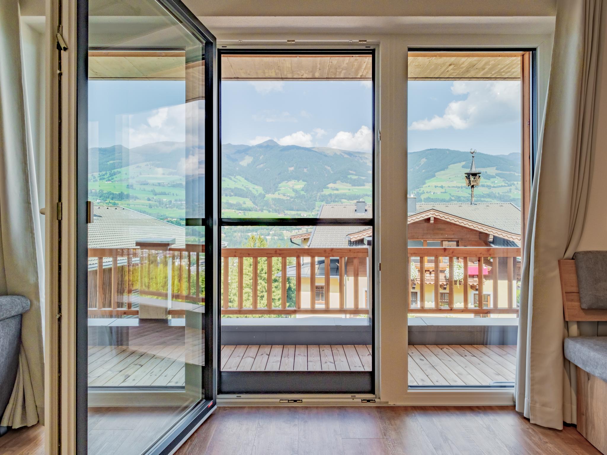 Outdoor terrace and views at Resterhöhe in Mittersill