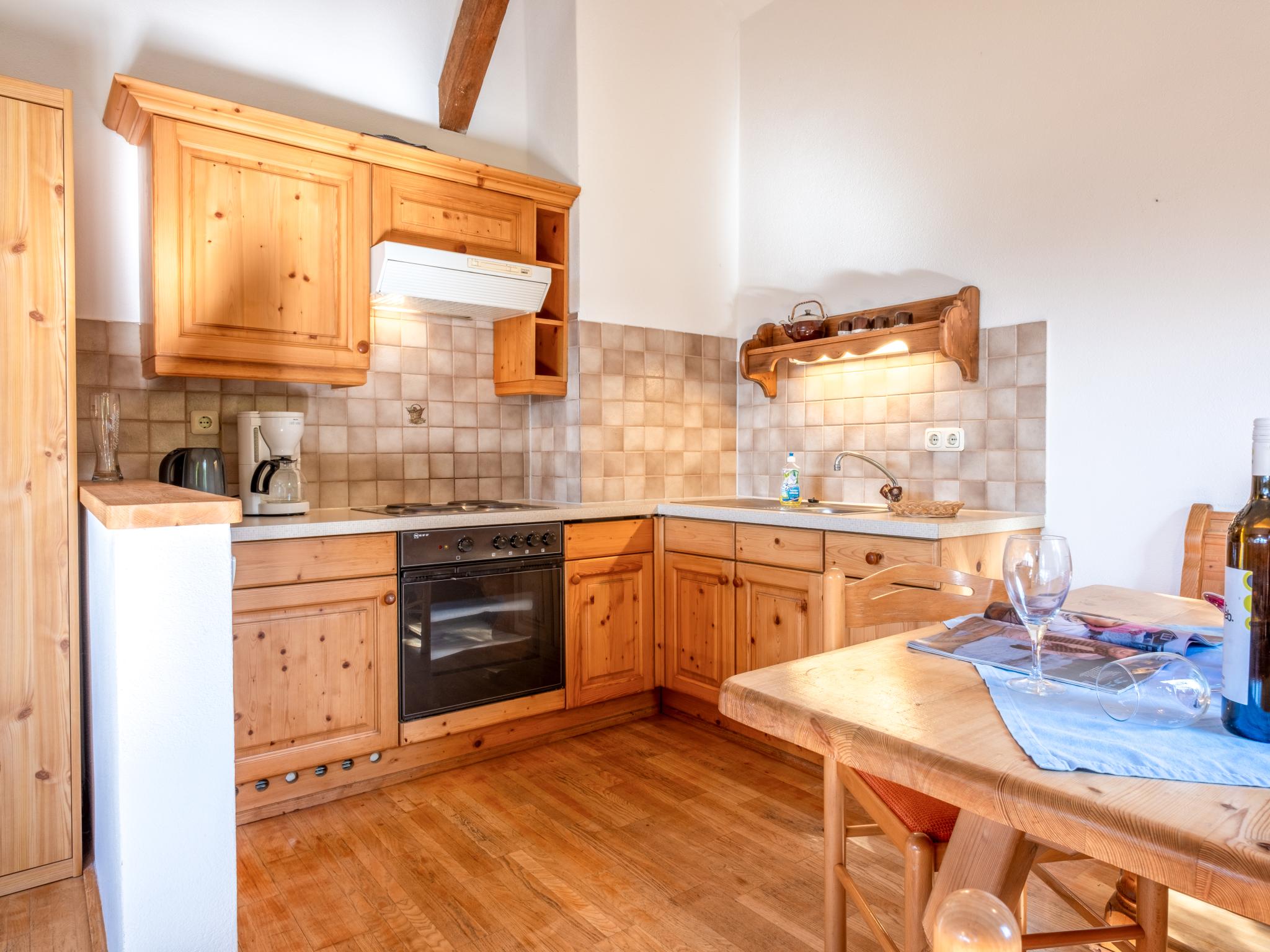 Modern kitchen at Appartement Brixnerwirt IV in Brixen im Thale