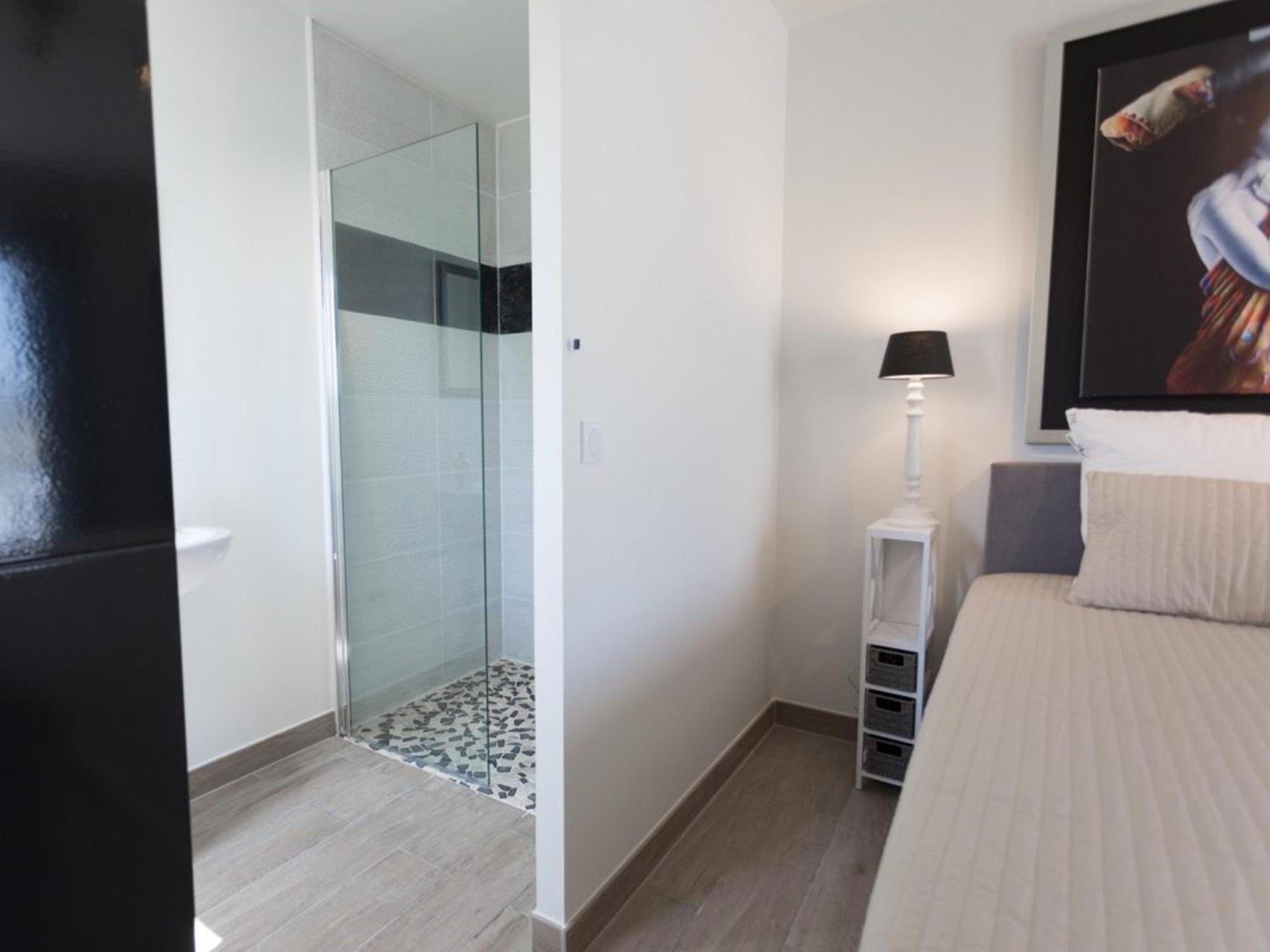 Swimming pool area at Luna in Aigne