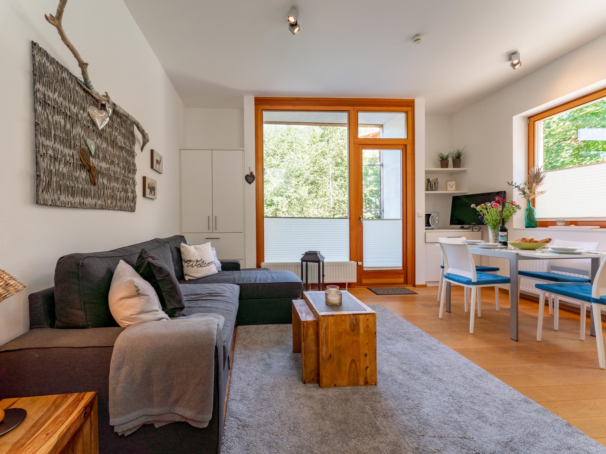 Bedroom with comfortable beds at Urslauquelle in Hinterthal - Maria-alm