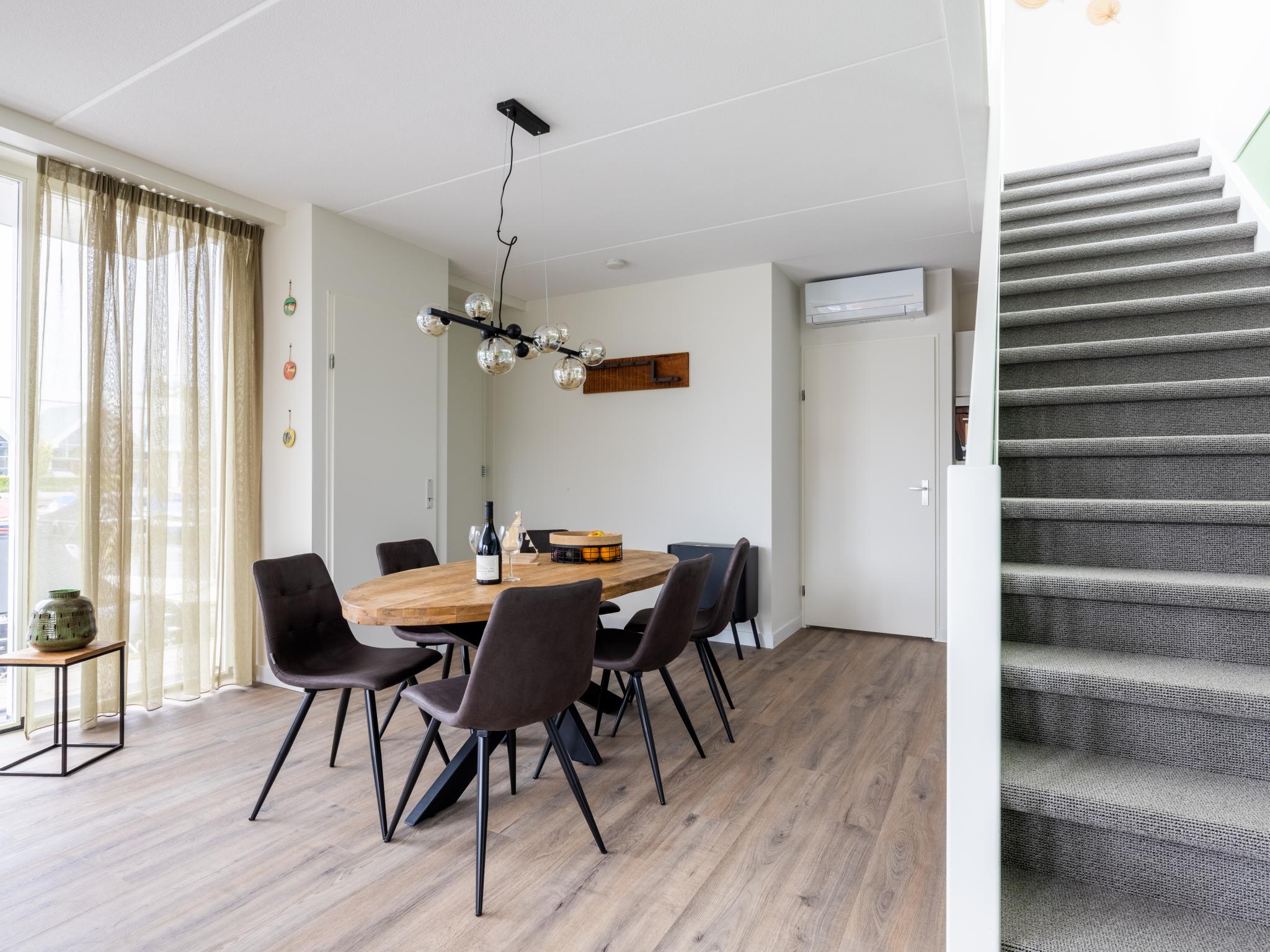 Outdoor terrace and views at Lakehouse I in Uitgeest