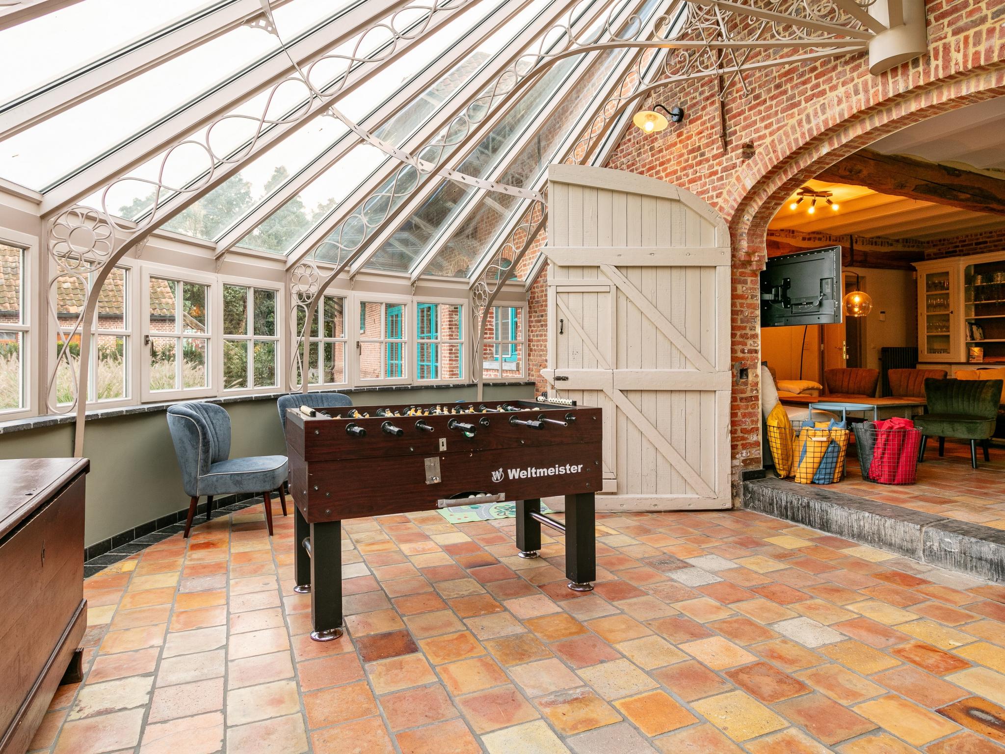 Modern kitchen at Alverwege 2 in Merksplas