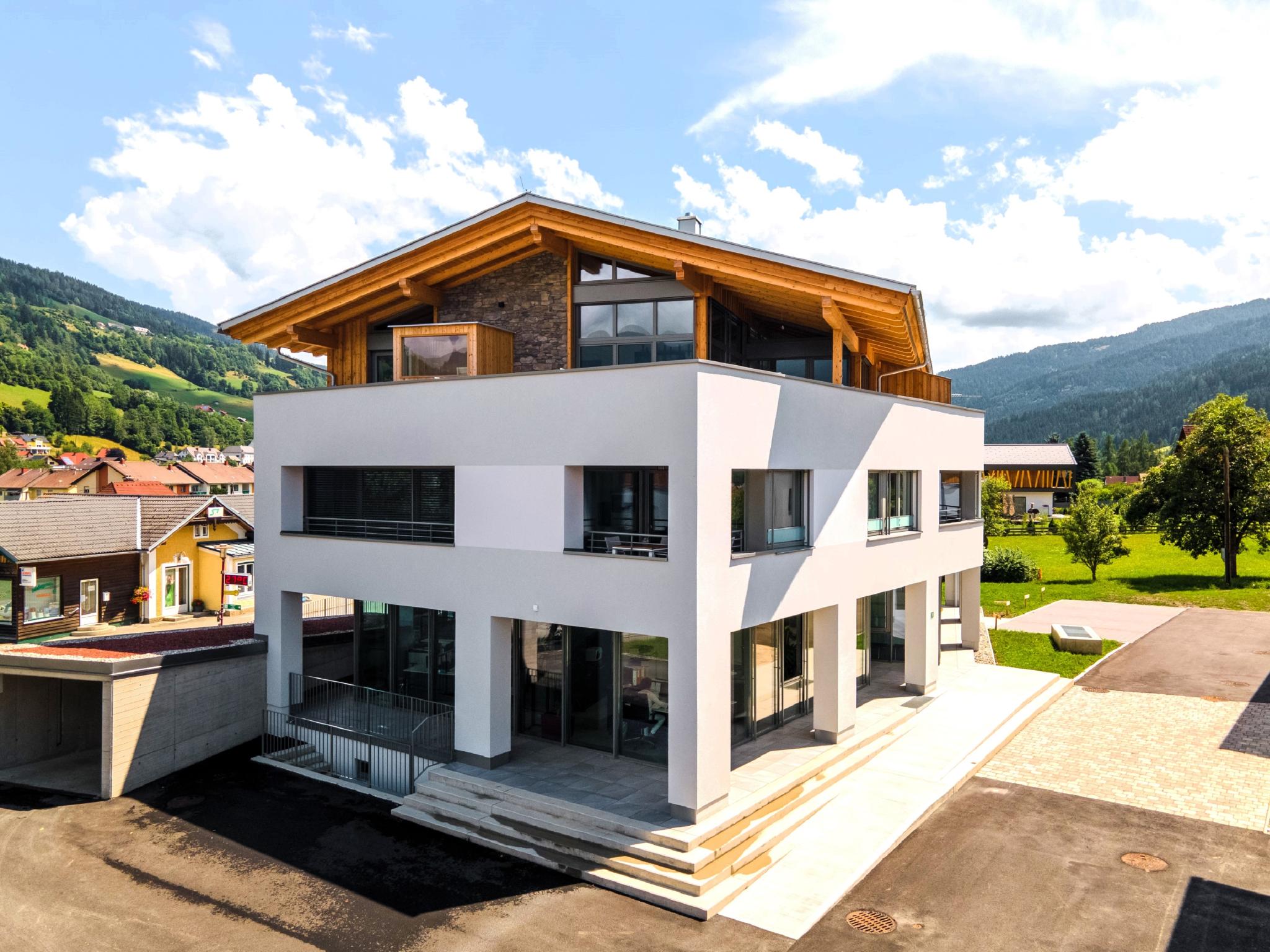 Bedroom with comfortable beds at Kreischberg The Exclusive 5 in Kreischberg