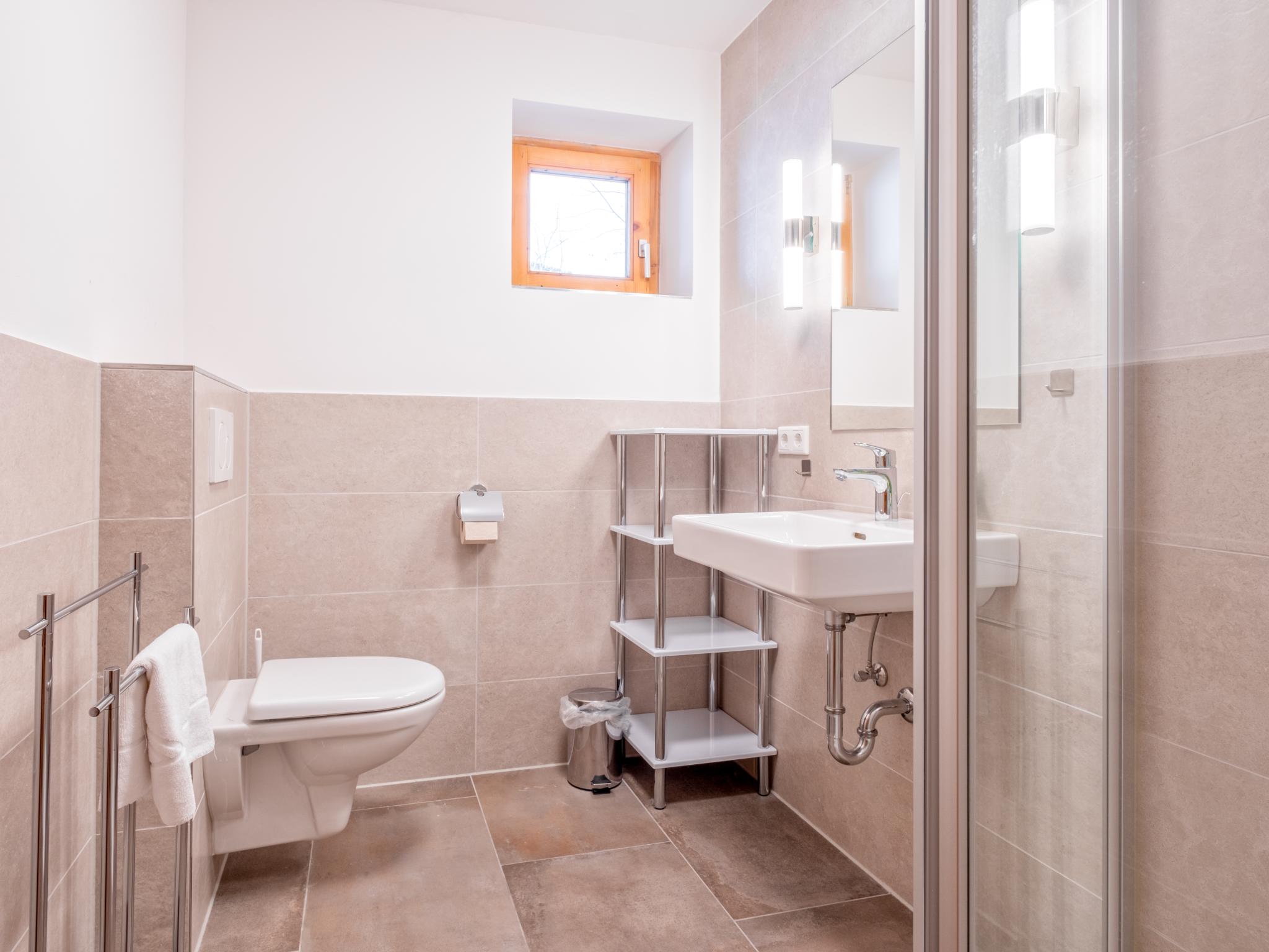 Outdoor terrace and views at Selbhorn in Hinterthal - Maria-alm