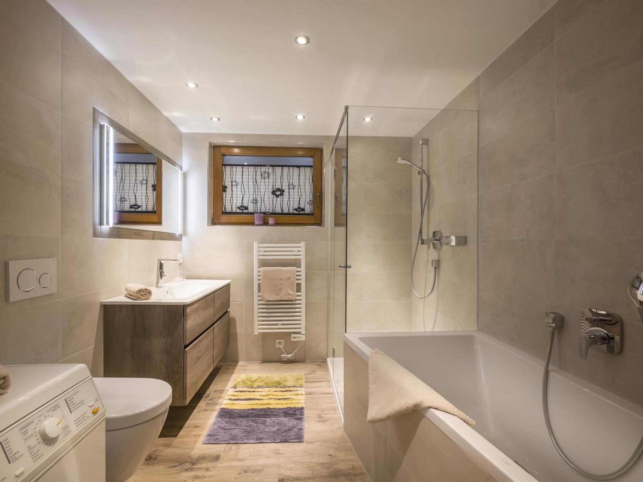 Modern kitchen at Apartment Gartentraum in Itter