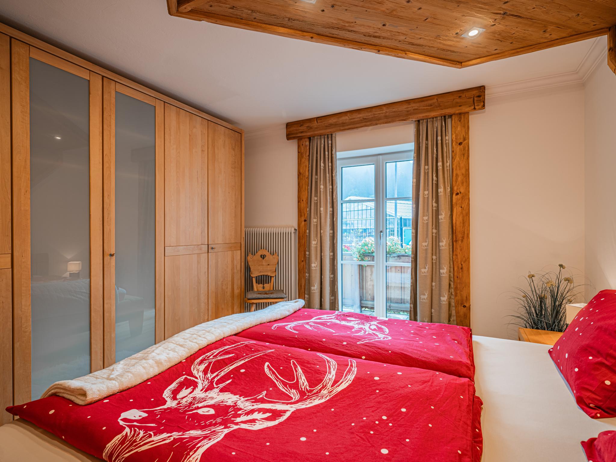 Outdoor terrace and views at Hilde 2 in Kirchdorf in Tirol
