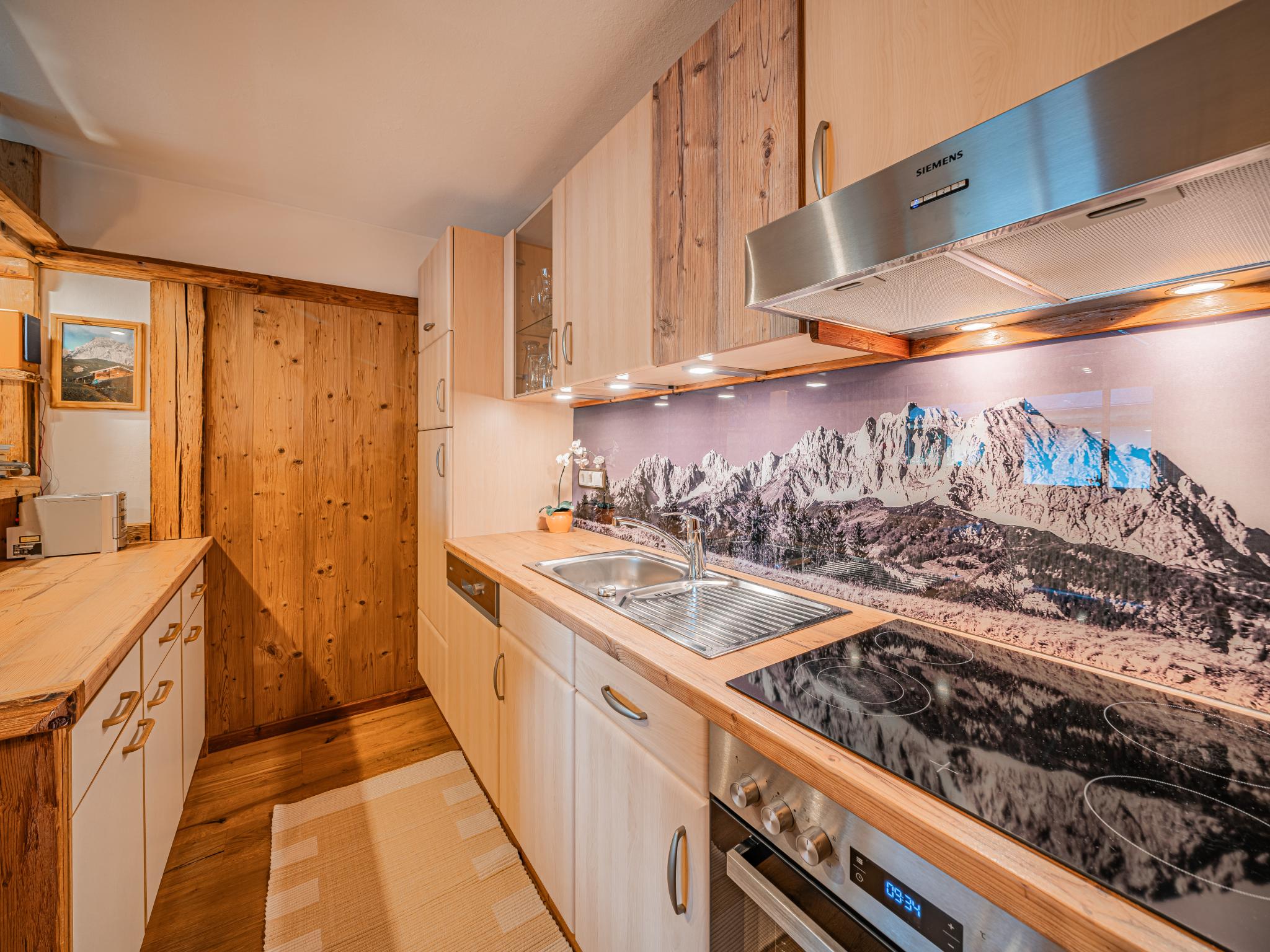 Modern kitchen at Hilde 2 in Kirchdorf in Tirol