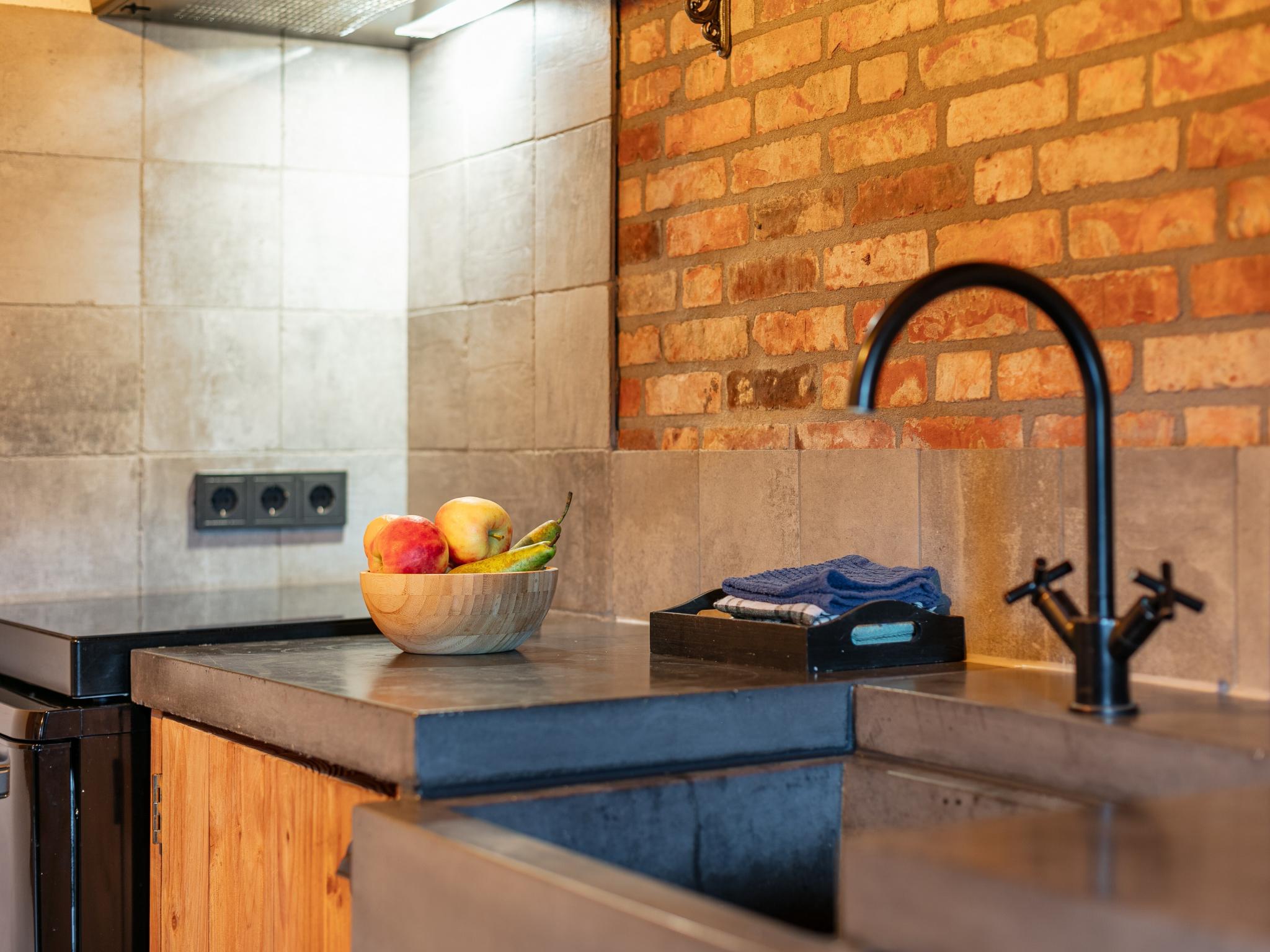 Swimming pool area at De Hoeve I in Hulsel