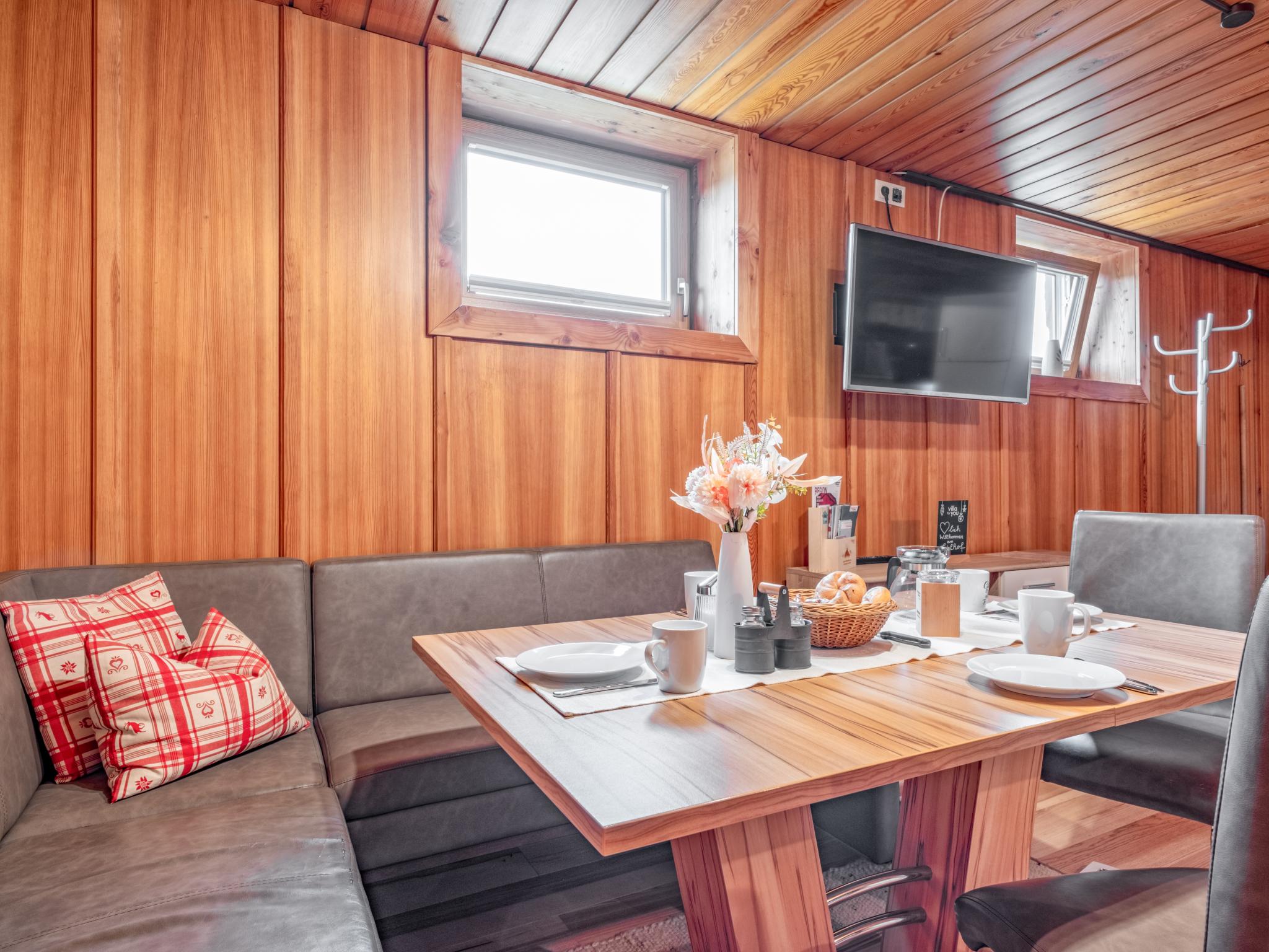 Outdoor terrace and views at Litzlhof Kraftplatzl in Itter