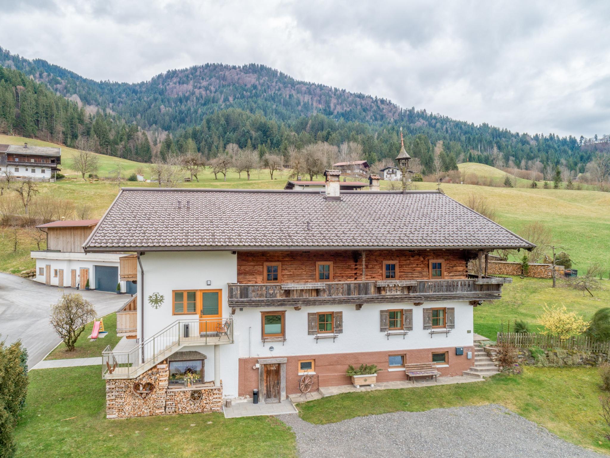 Living area at Litzlhof Kraftplatzl in Itter