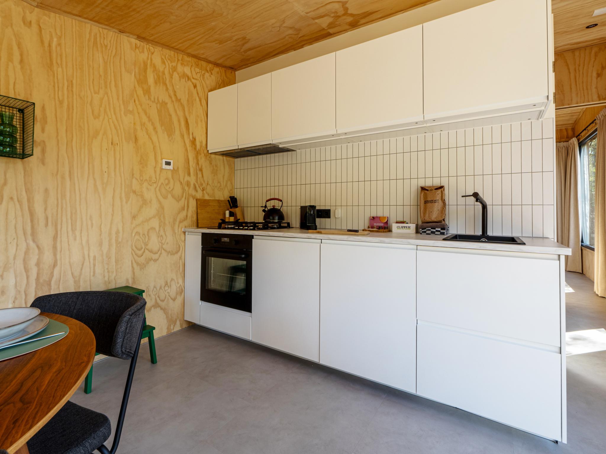 Modern kitchen at Mos in Nunspeet