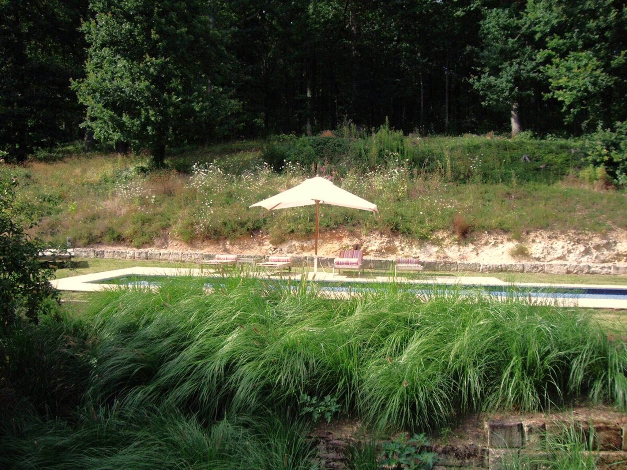 Outdoor terrace and views at Moulin du 18ieme siècle in Monthou sur Cher