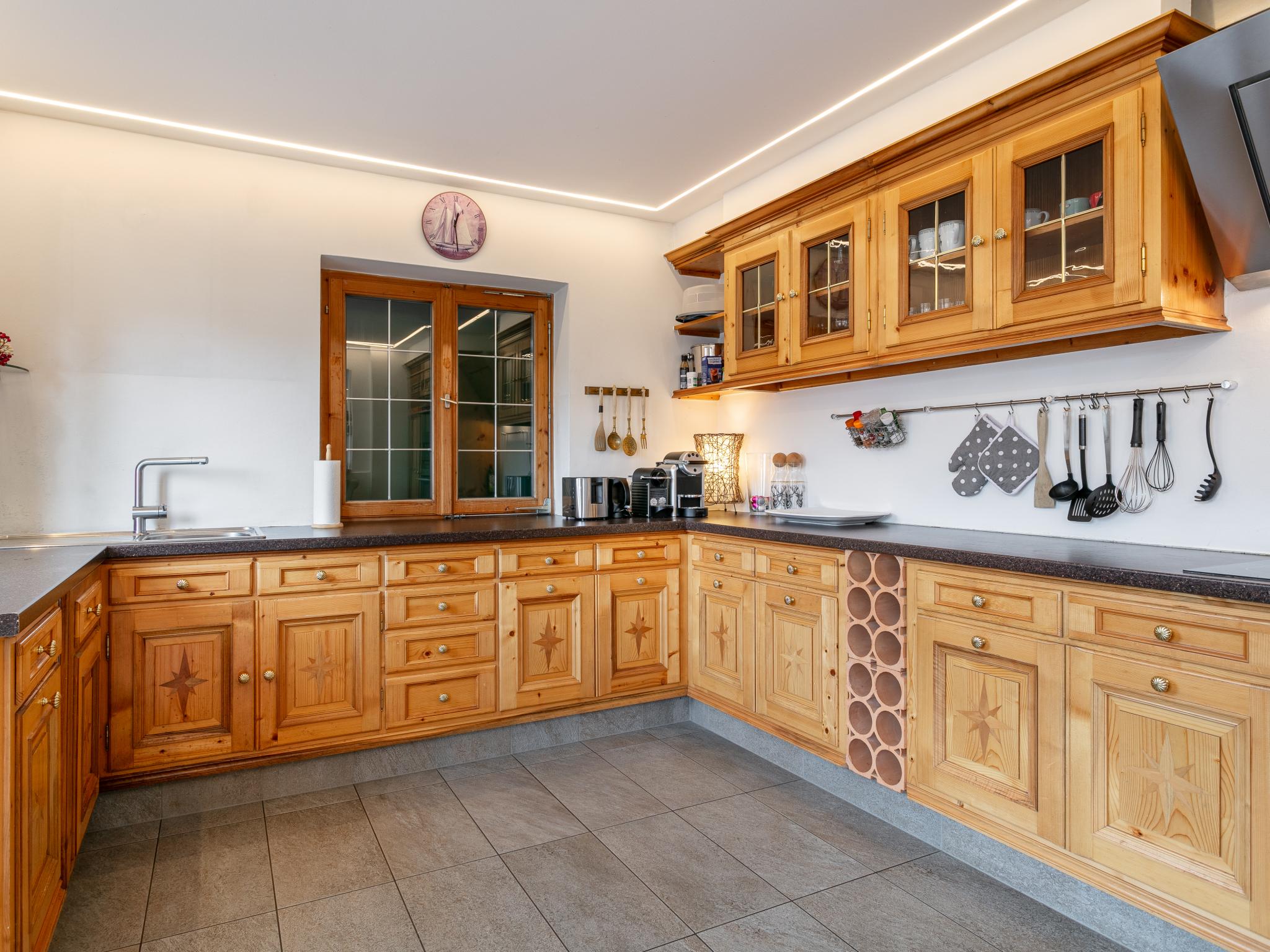 Modern kitchen at Villa Kitz Kombination in Kitzbühel